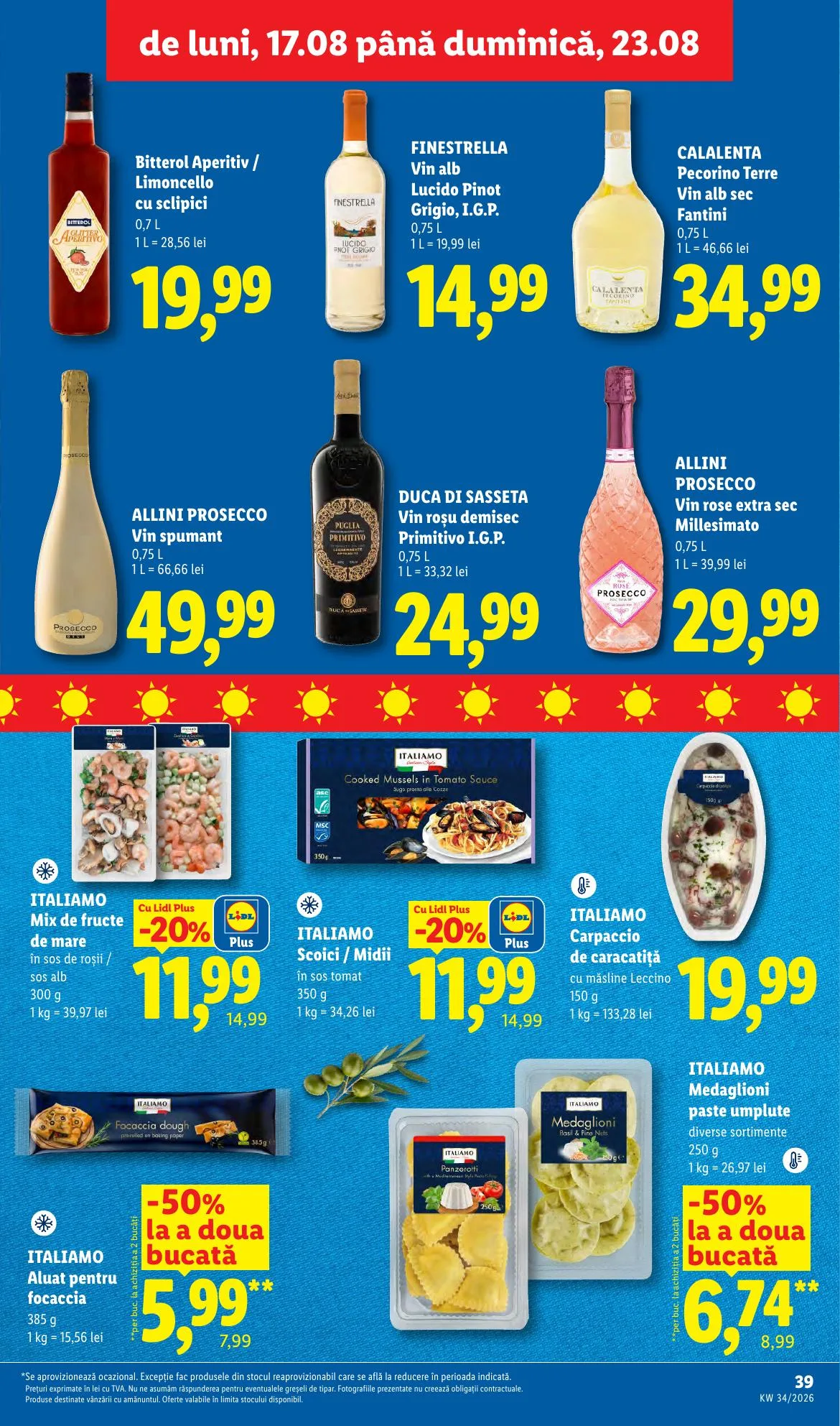 Lidl akciós újság Románia 08.17–08.23 – 39. oldal
