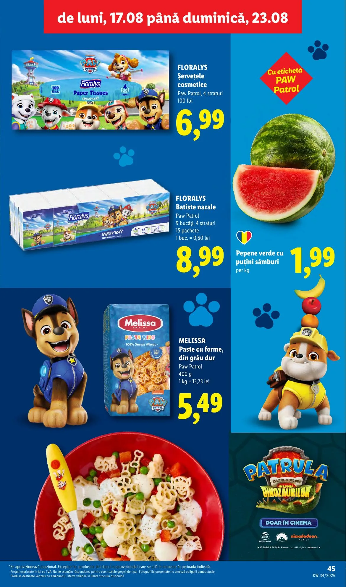Lidl akciós újság Románia 08.17–08.23 – 45. oldal