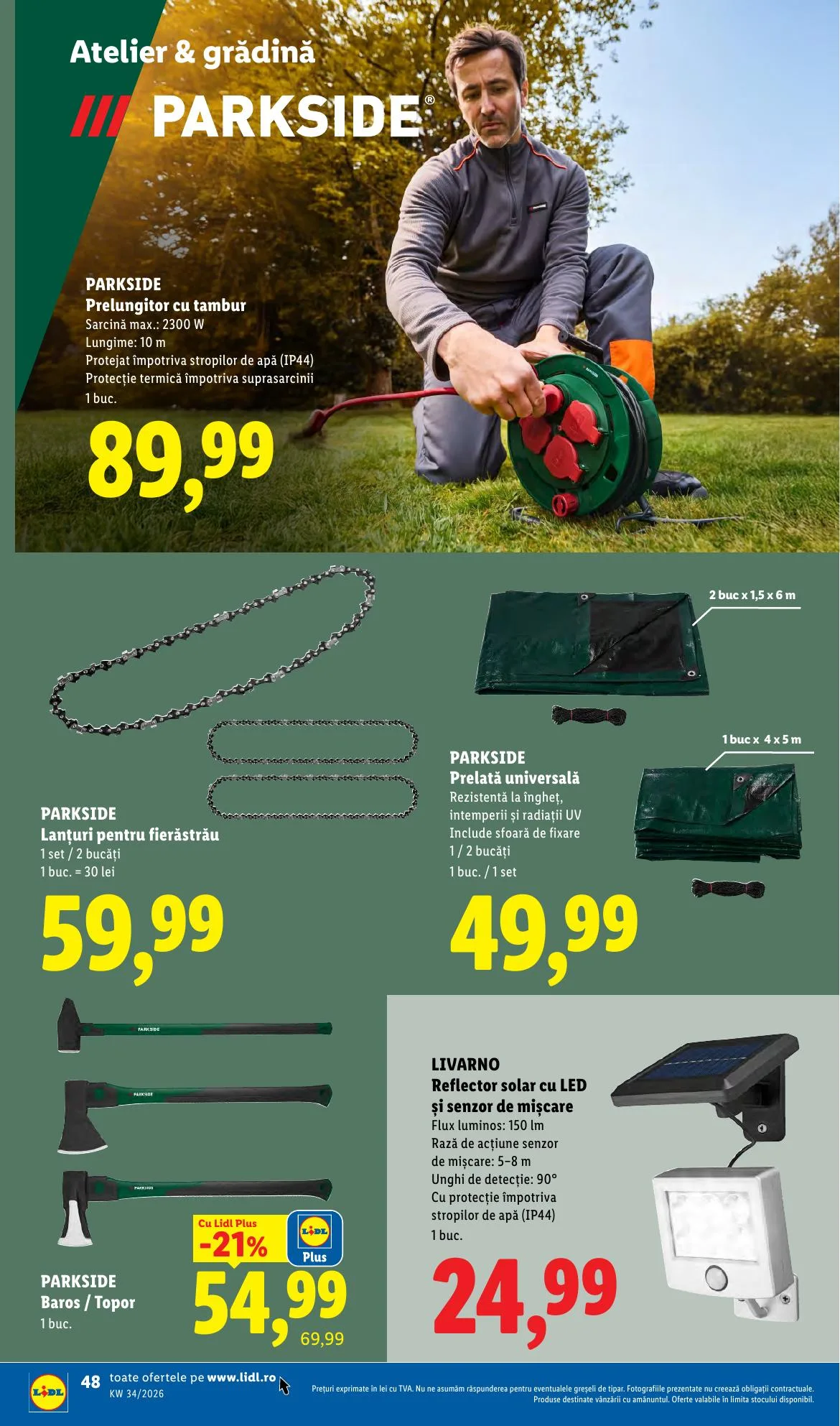 Lidl akciós újság Románia 08.17–08.23 – 48. oldal