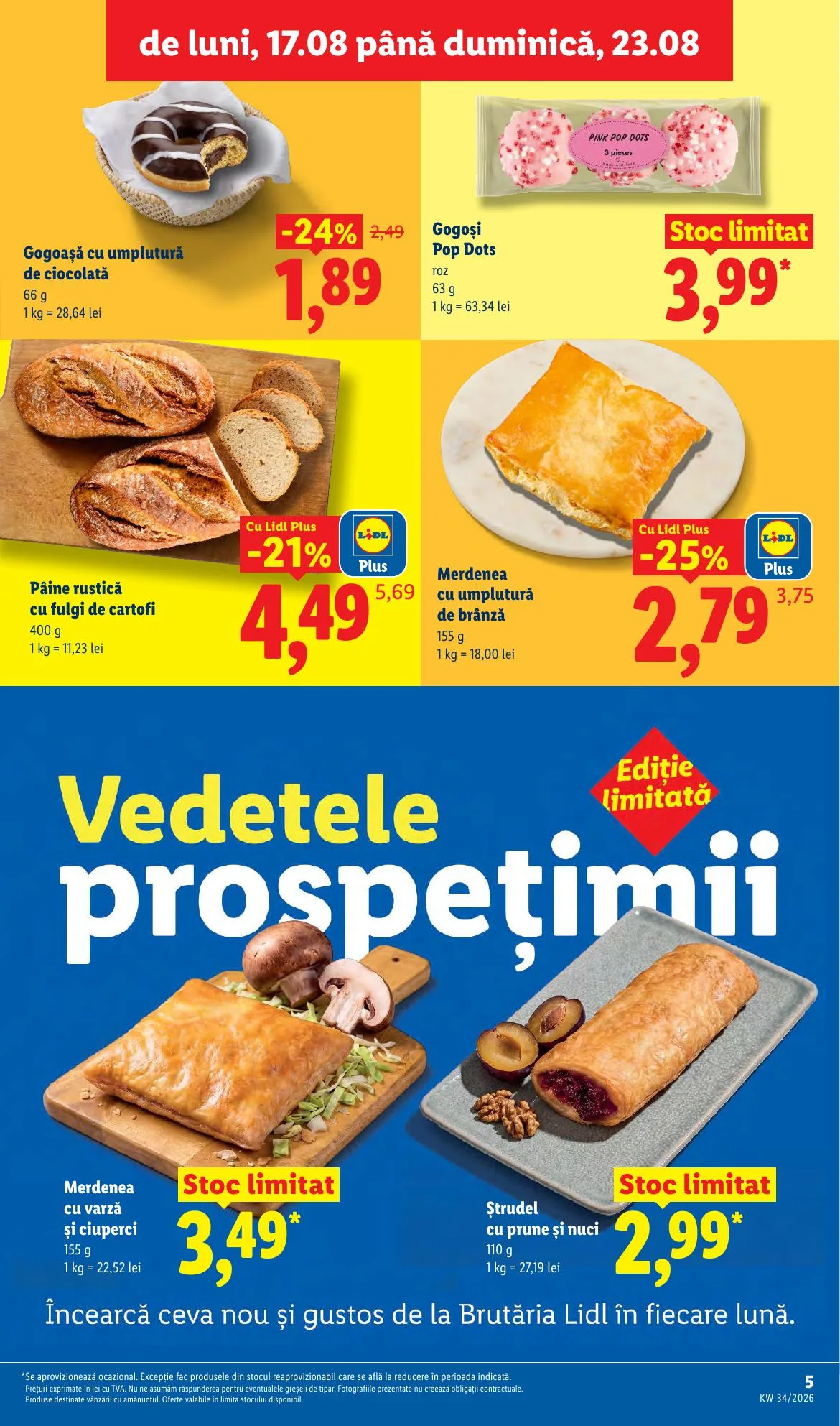 Lidl akciós újság Románia 08.17–08.23 – 5. oldal