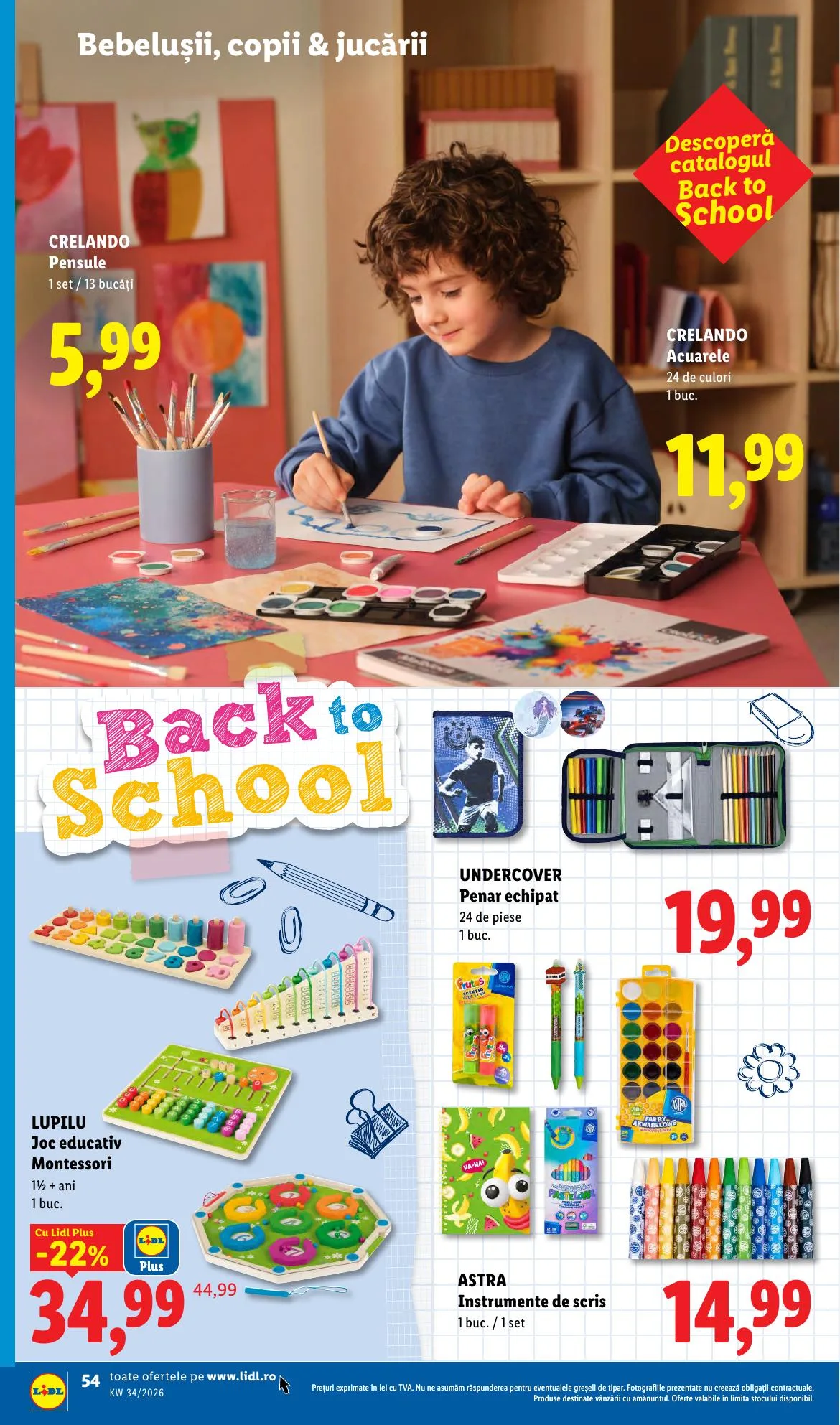Lidl akciós újság Románia 08.17–08.23 – 54. oldal