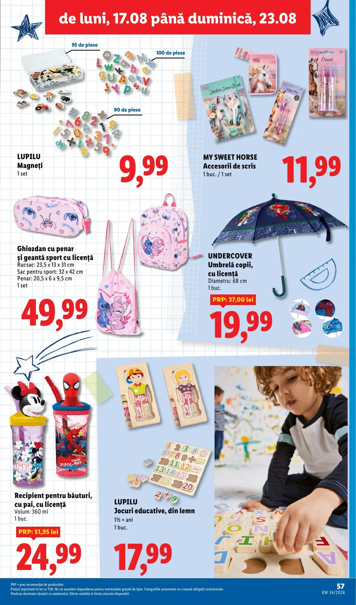 Lidl akciós újság Románia 08.17–08.23 – 57. oldal