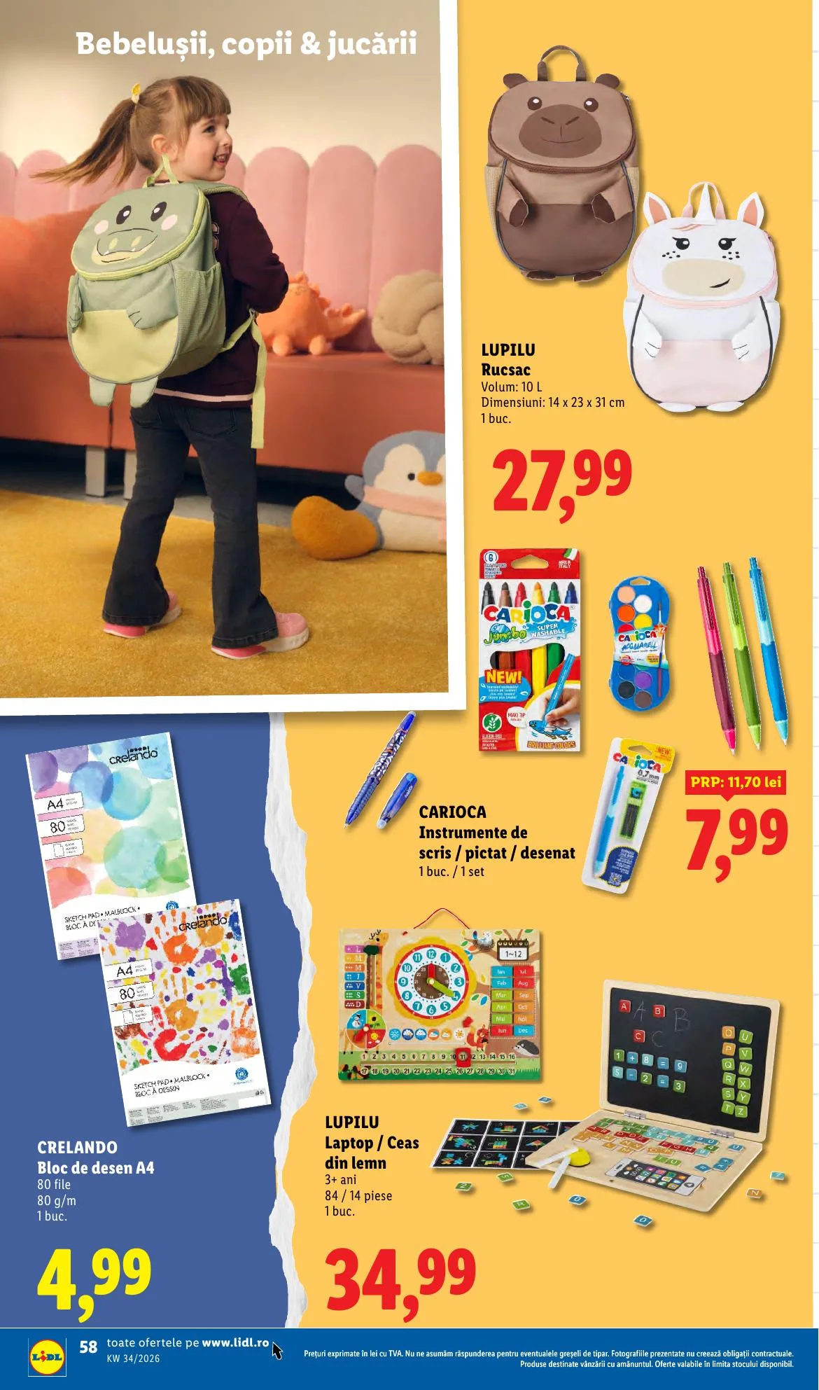 Lidl akciós újság Románia 08.17–08.23 – 58. oldal