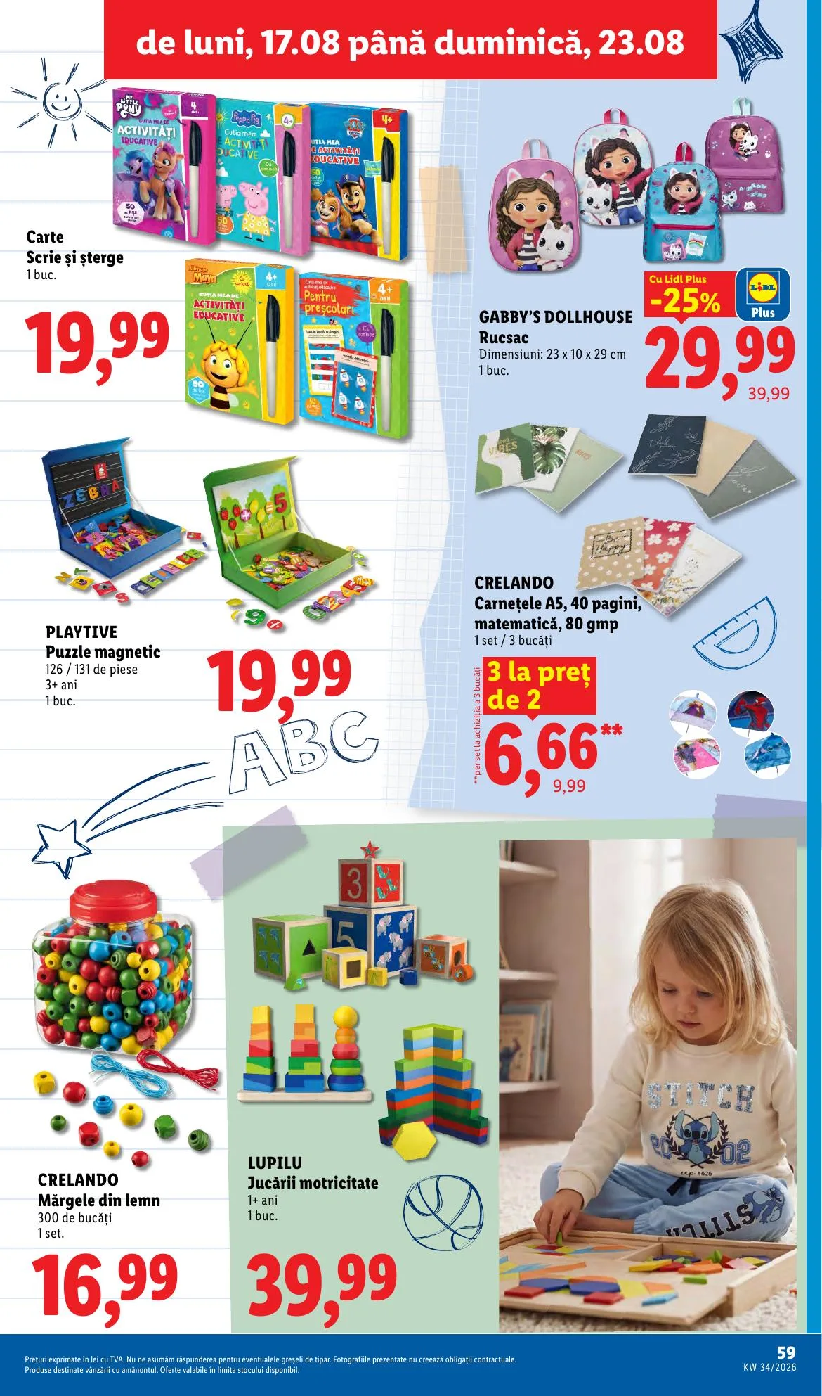Lidl akciós újság Románia 08.17–08.23 – 59. oldal