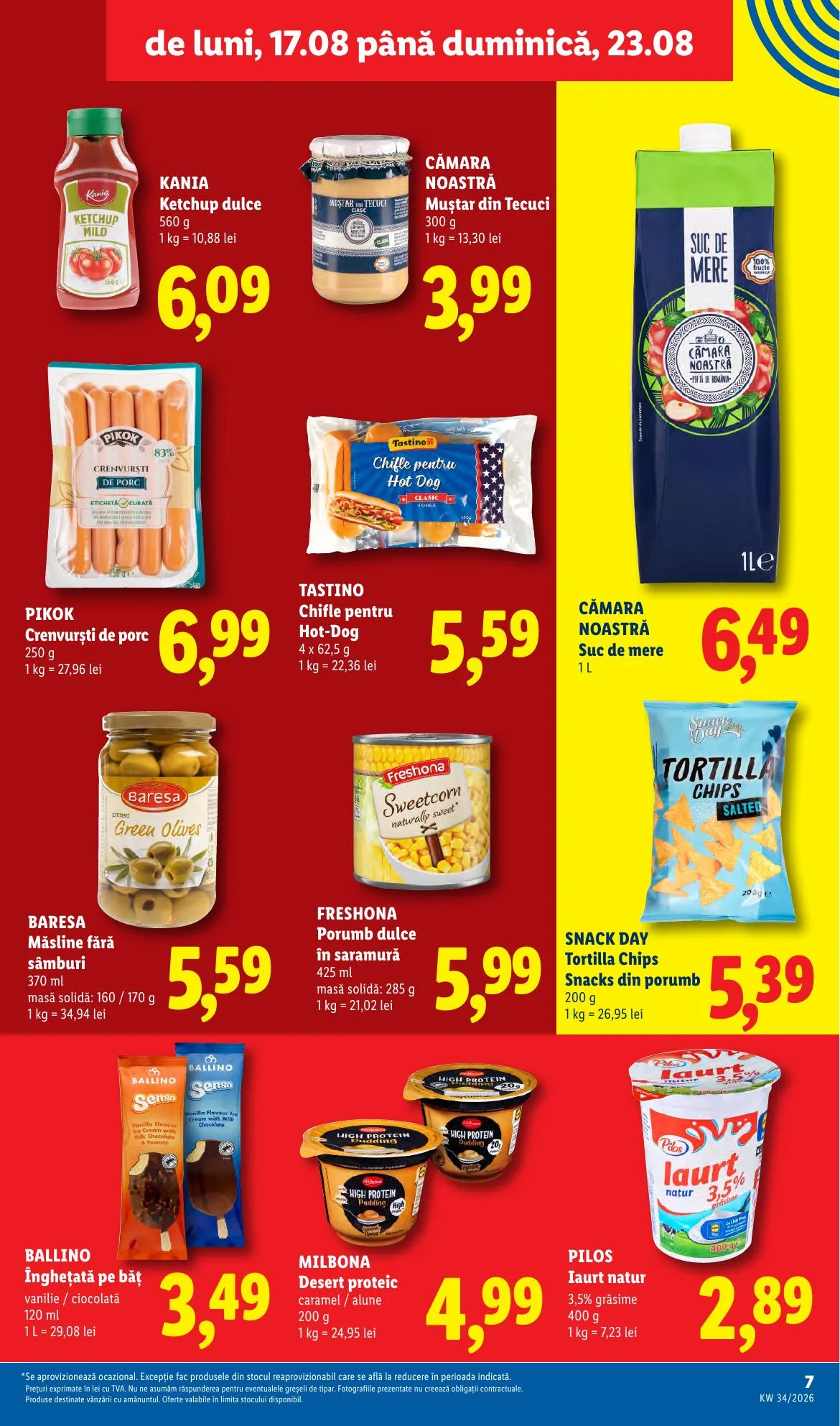 Lidl akciós újság Románia 08.17–08.23 – 7. oldal
