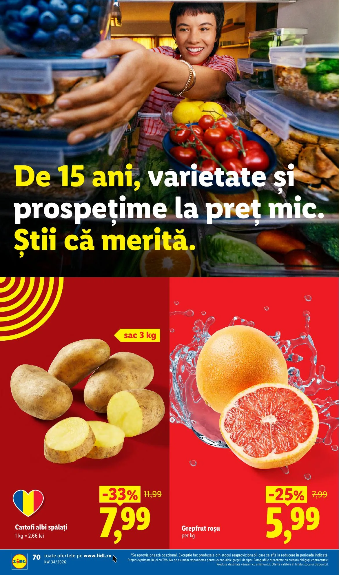 Lidl akciós újság Románia 08.17–08.23 – 70. oldal