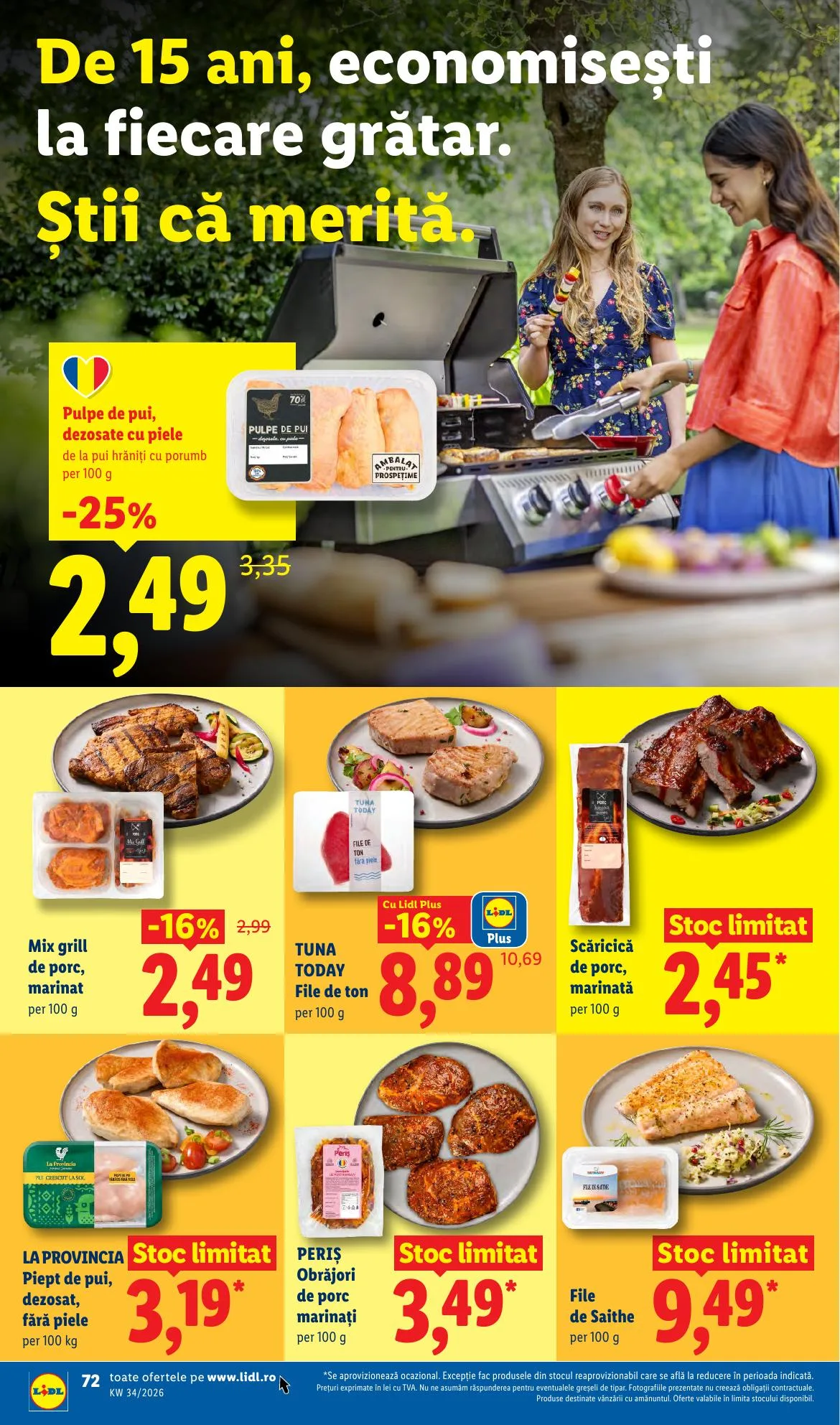 Lidl akciós újság Románia 08.17–08.23 – 72. oldal