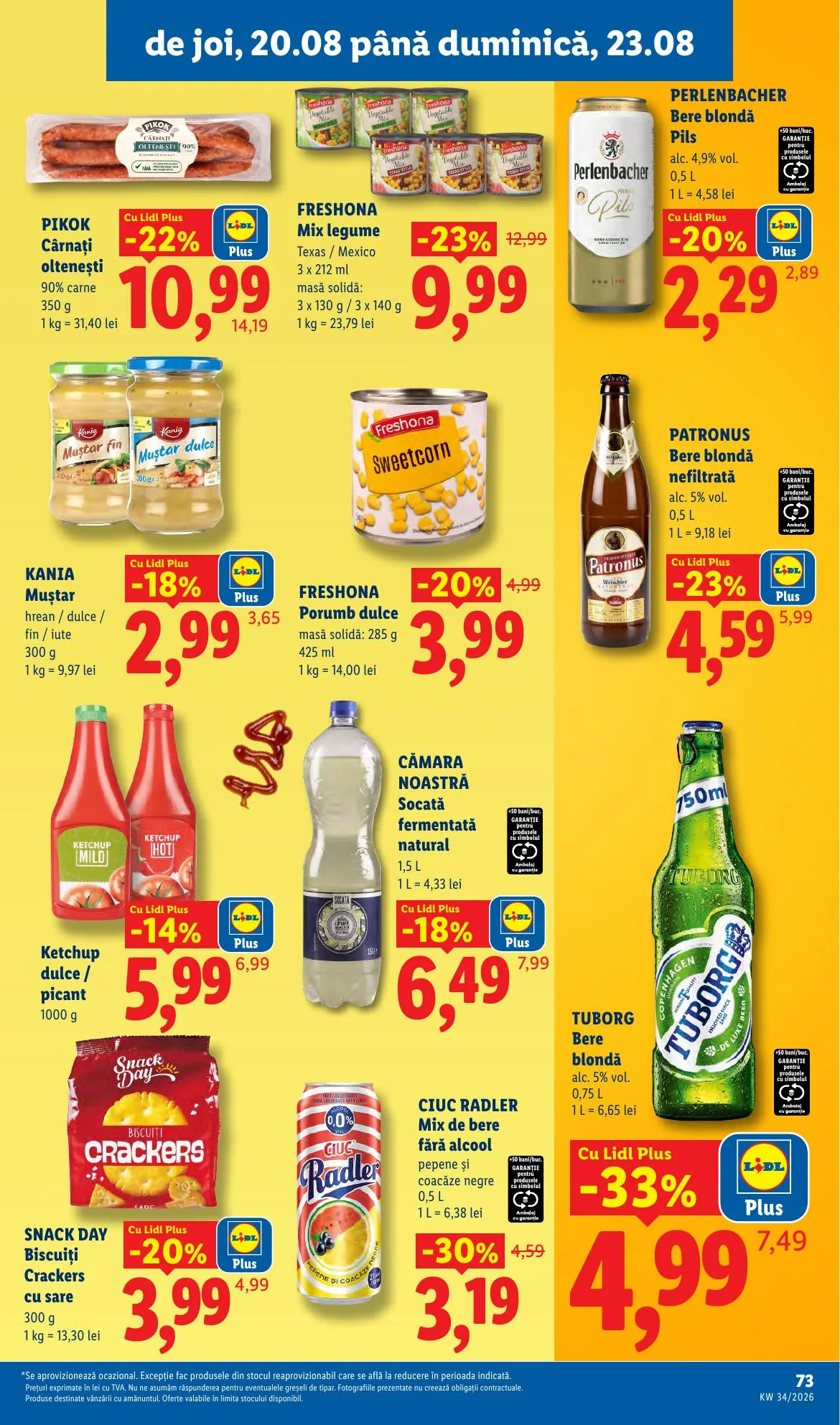 Lidl akciós újság Románia 08.17–08.23 – 73. oldal