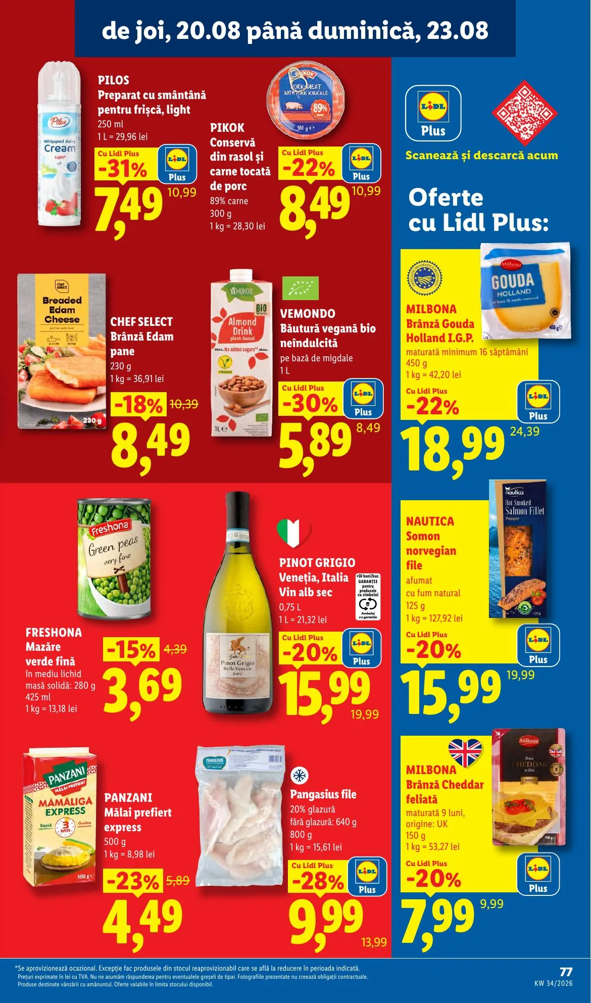 Lidl akciós újság Románia 08.17–08.23 – 77. oldal