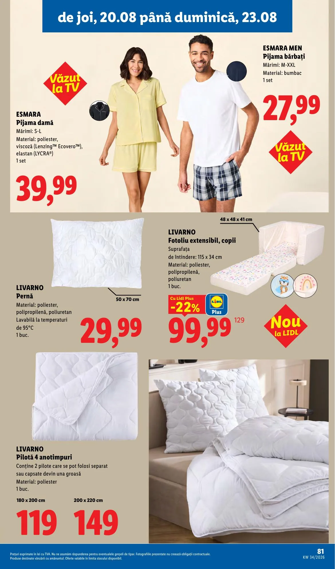 Lidl akciós újság Románia 08.17–08.23 – 81. oldal