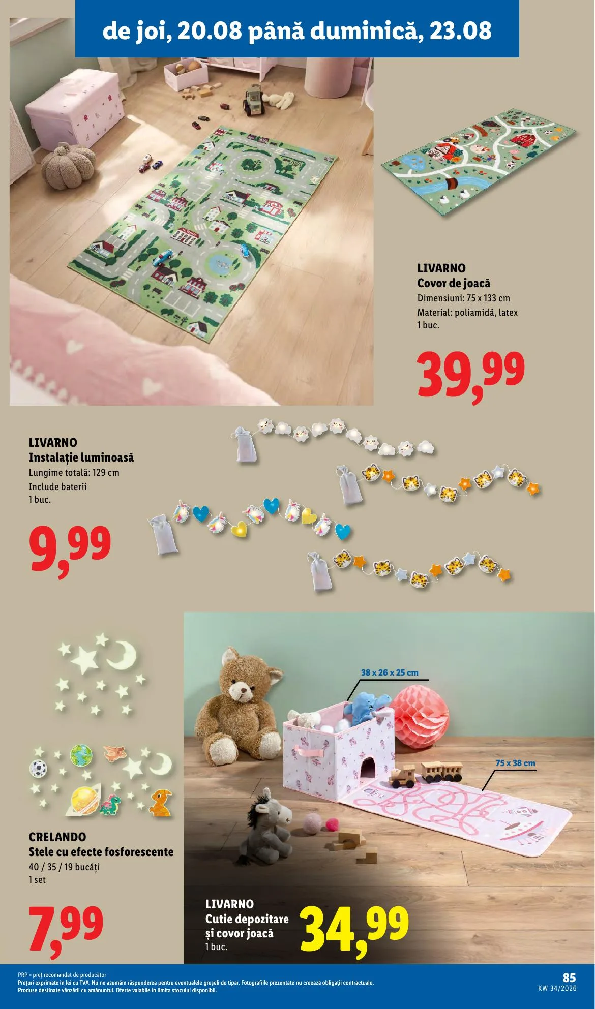 Lidl akciós újság Románia 08.17–08.23 – 85. oldal