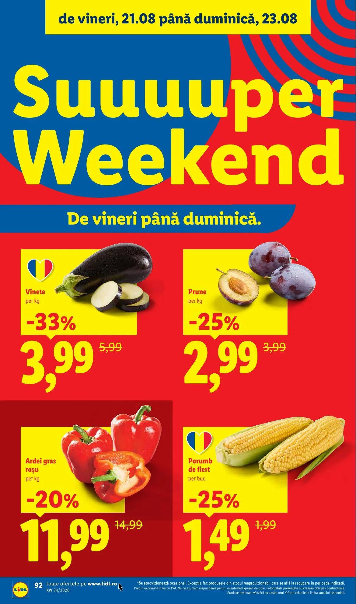 Lidl akciós újság Románia 08.17–08.23 – 92. oldal