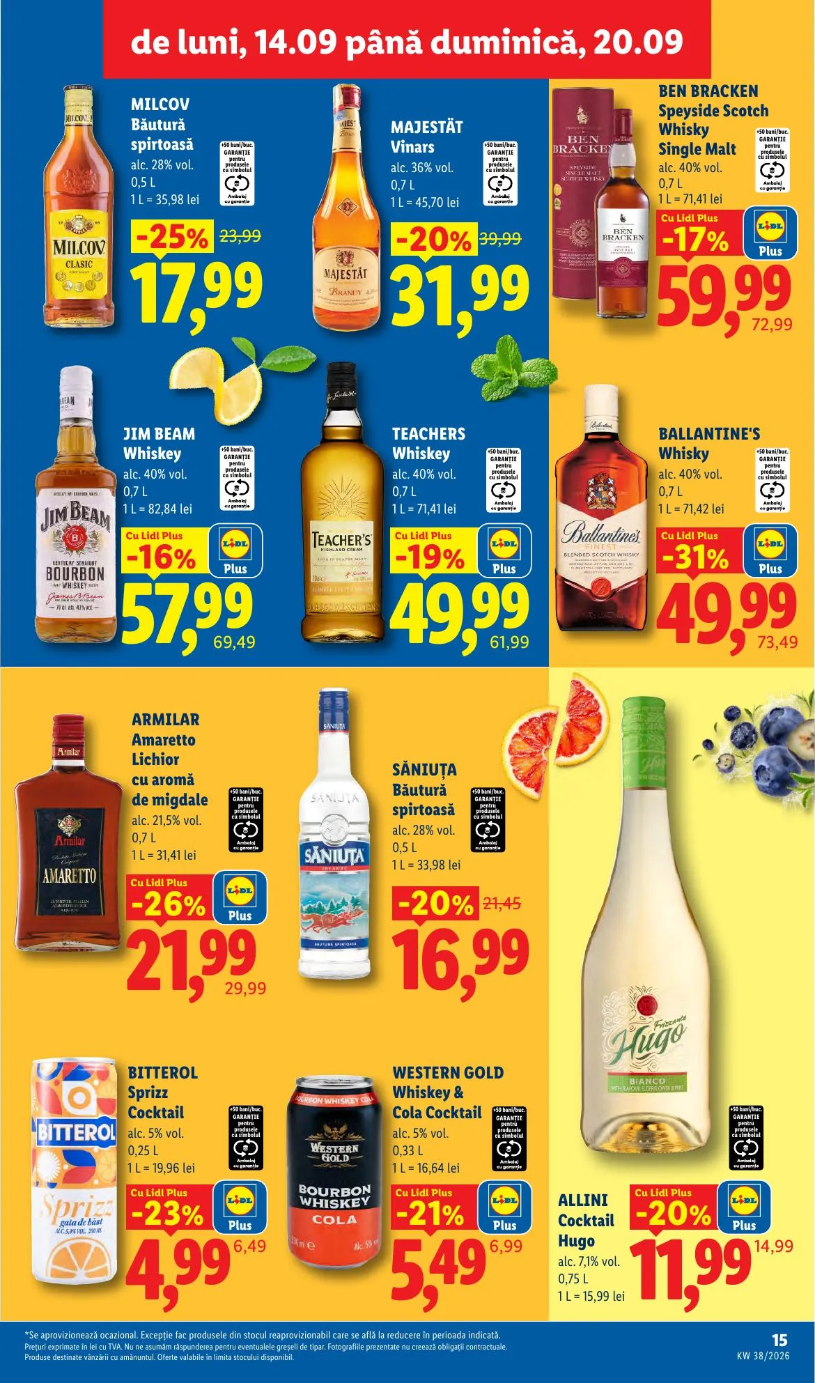 Lidl akciós újság Románia 09.14–09.20 – 15. oldal