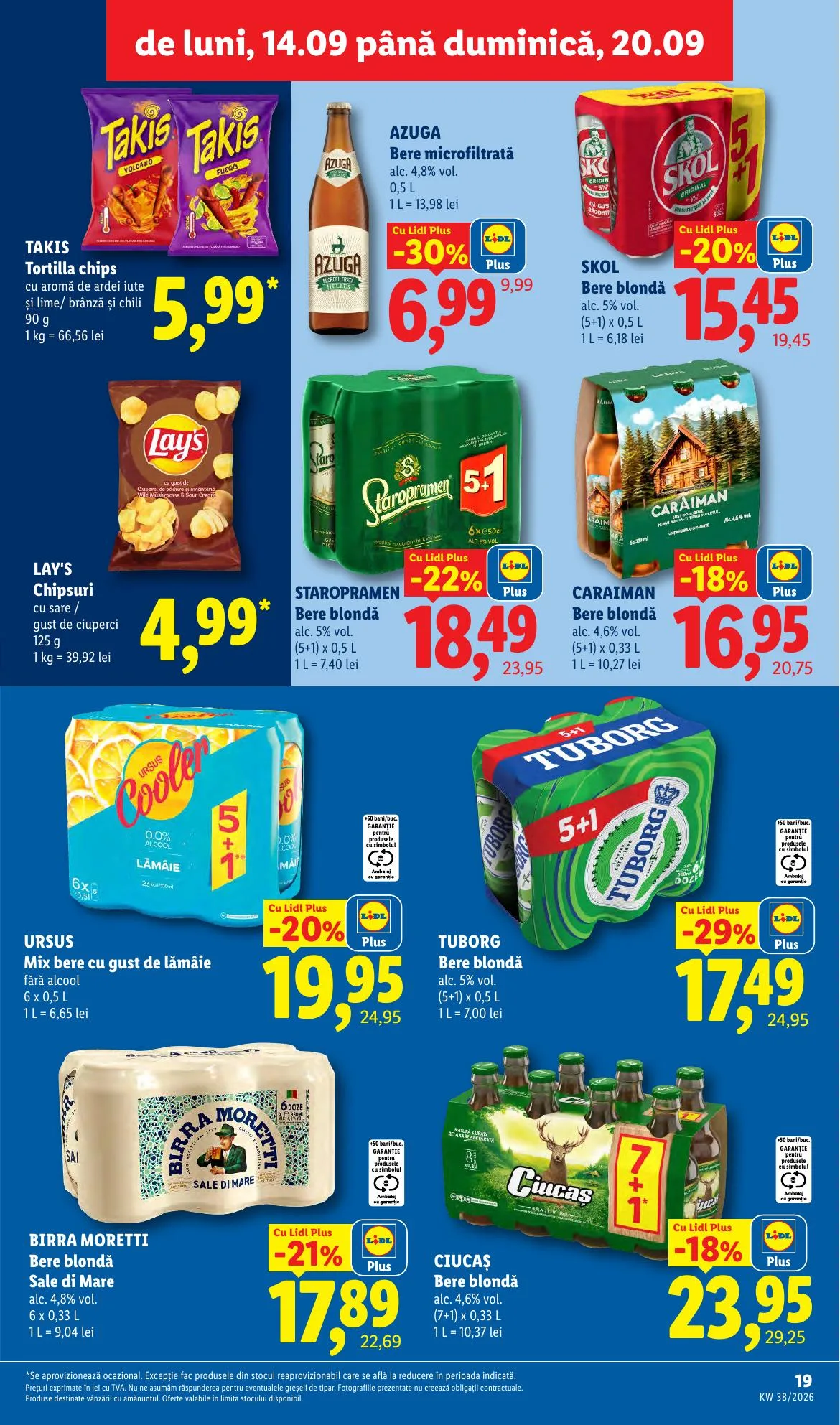 Lidl akciós újság Románia 09.14–09.20 – 19. oldal