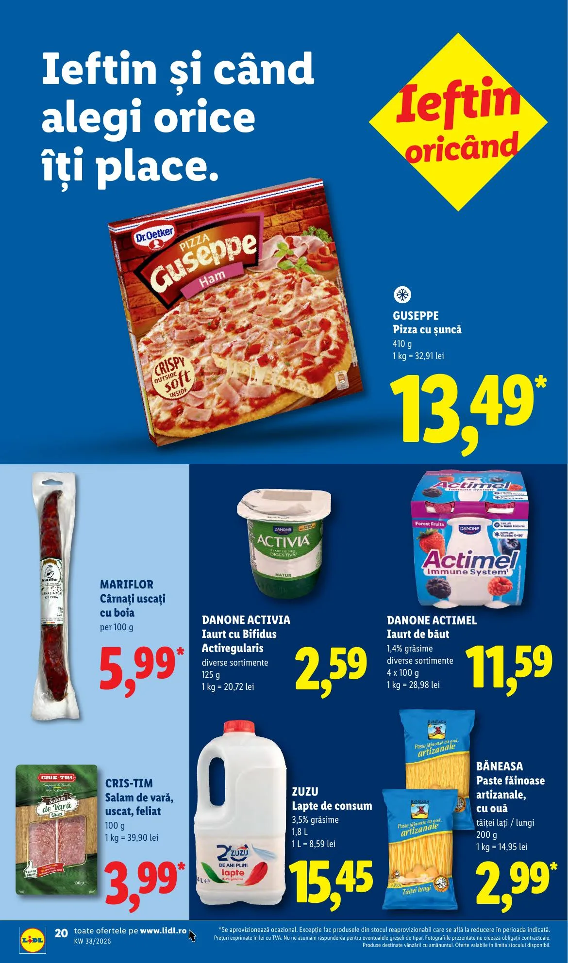 Lidl akciós újság Románia 09.14–09.20 – 20. oldal