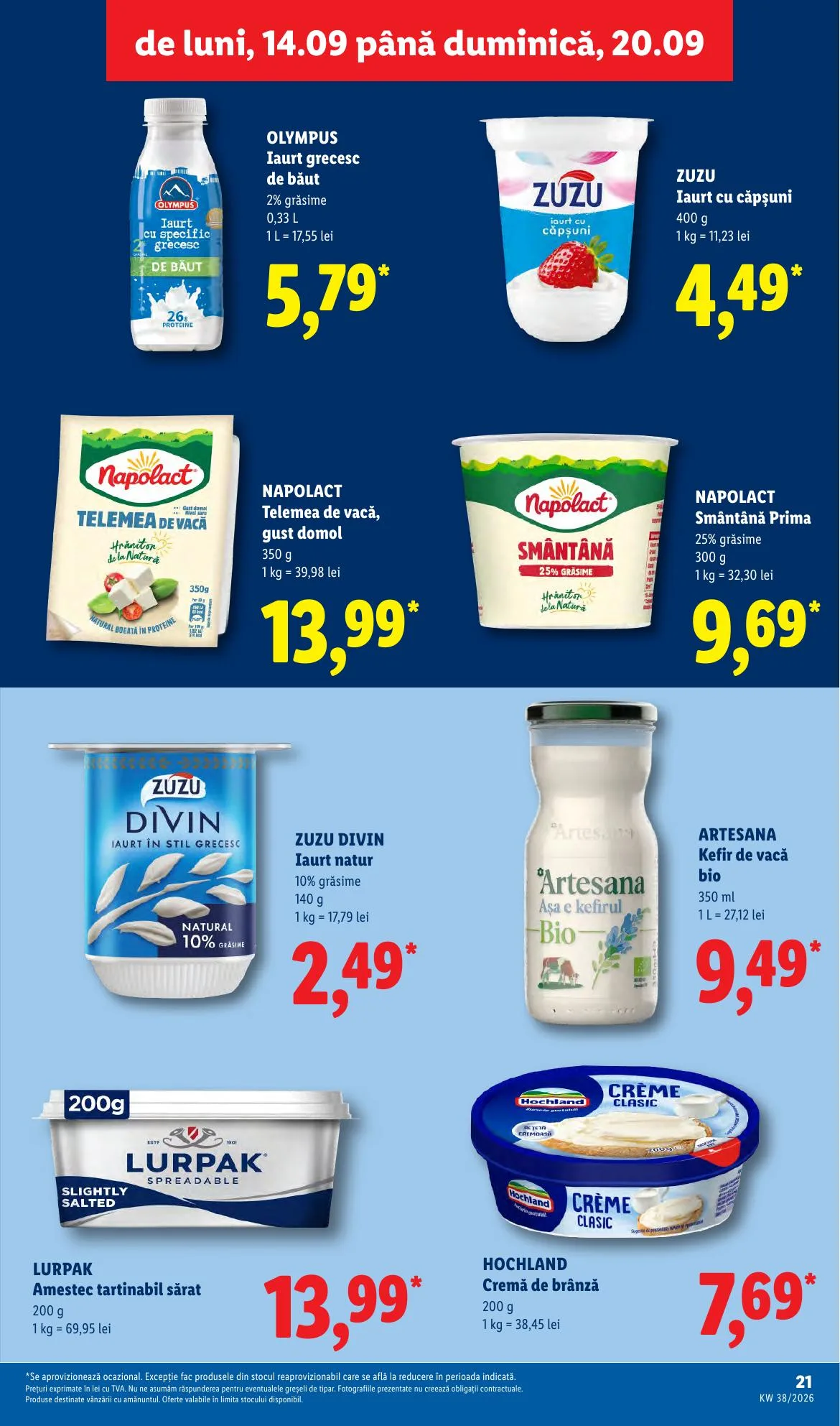 Lidl akciós újság Románia 09.14–09.20 – 21. oldal