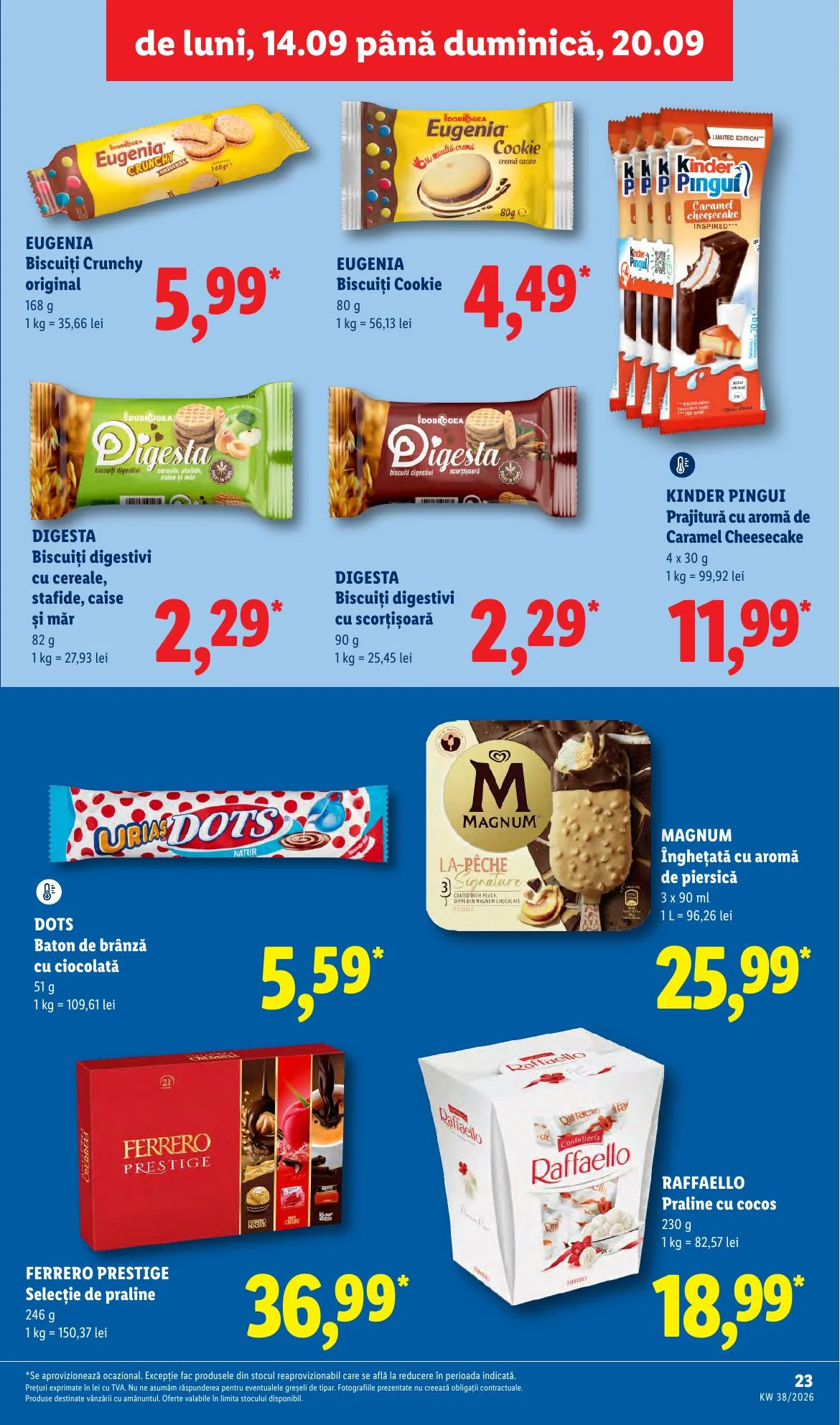 Lidl akciós újság Románia 09.14–09.20 – 23. oldal