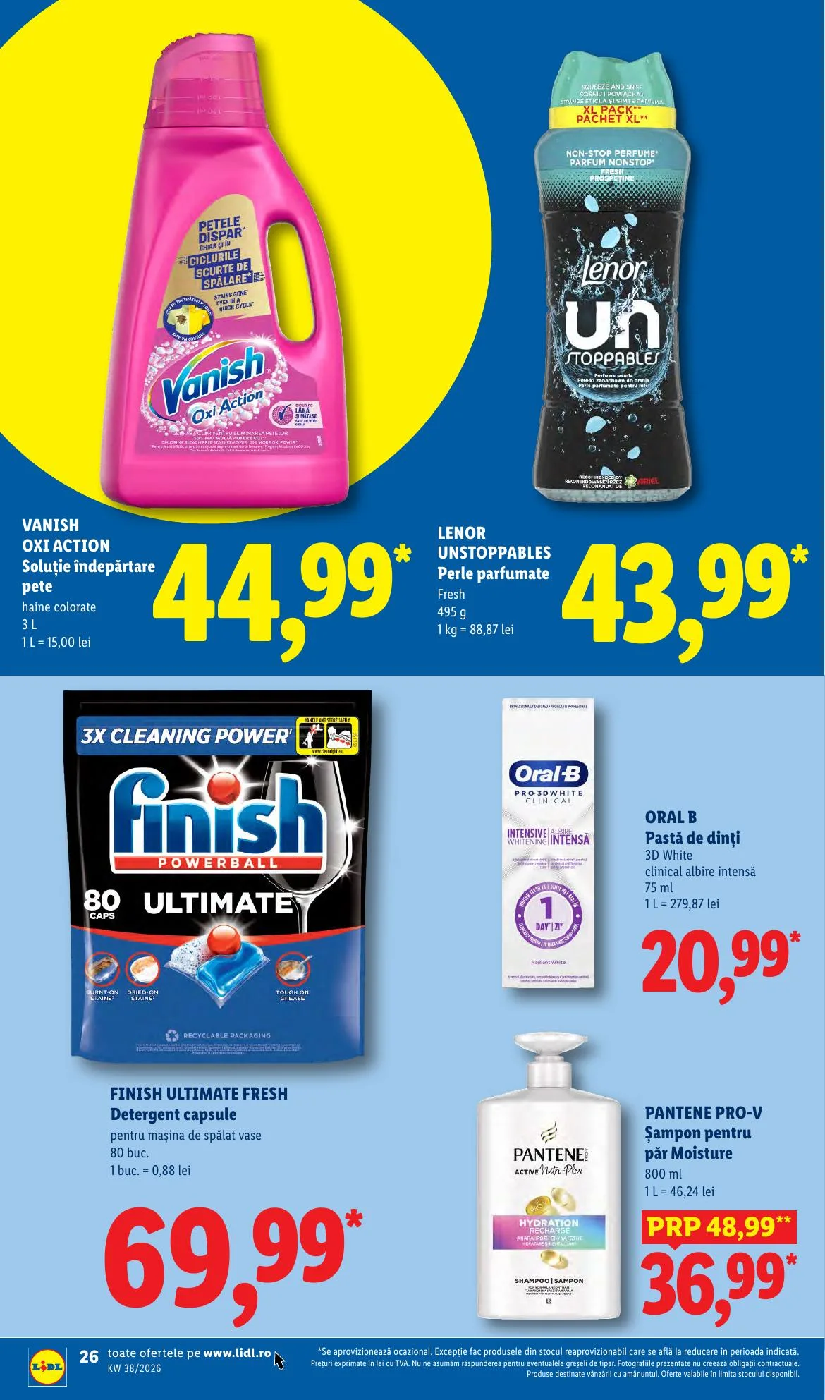 Lidl akciós újság Románia 09.14–09.20 – 26. oldal