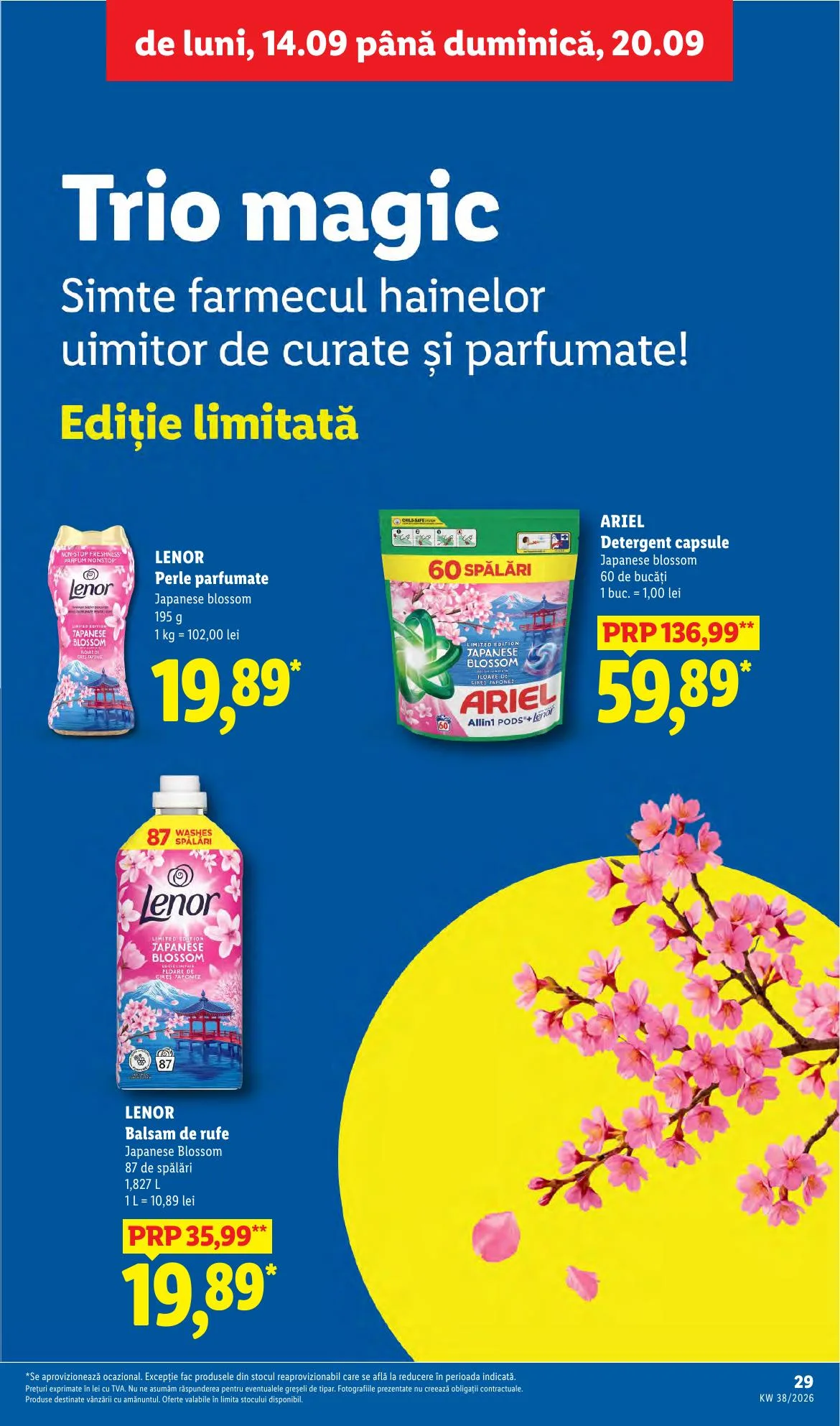 Lidl akciós újság Románia 09.14–09.20 – 29. oldal