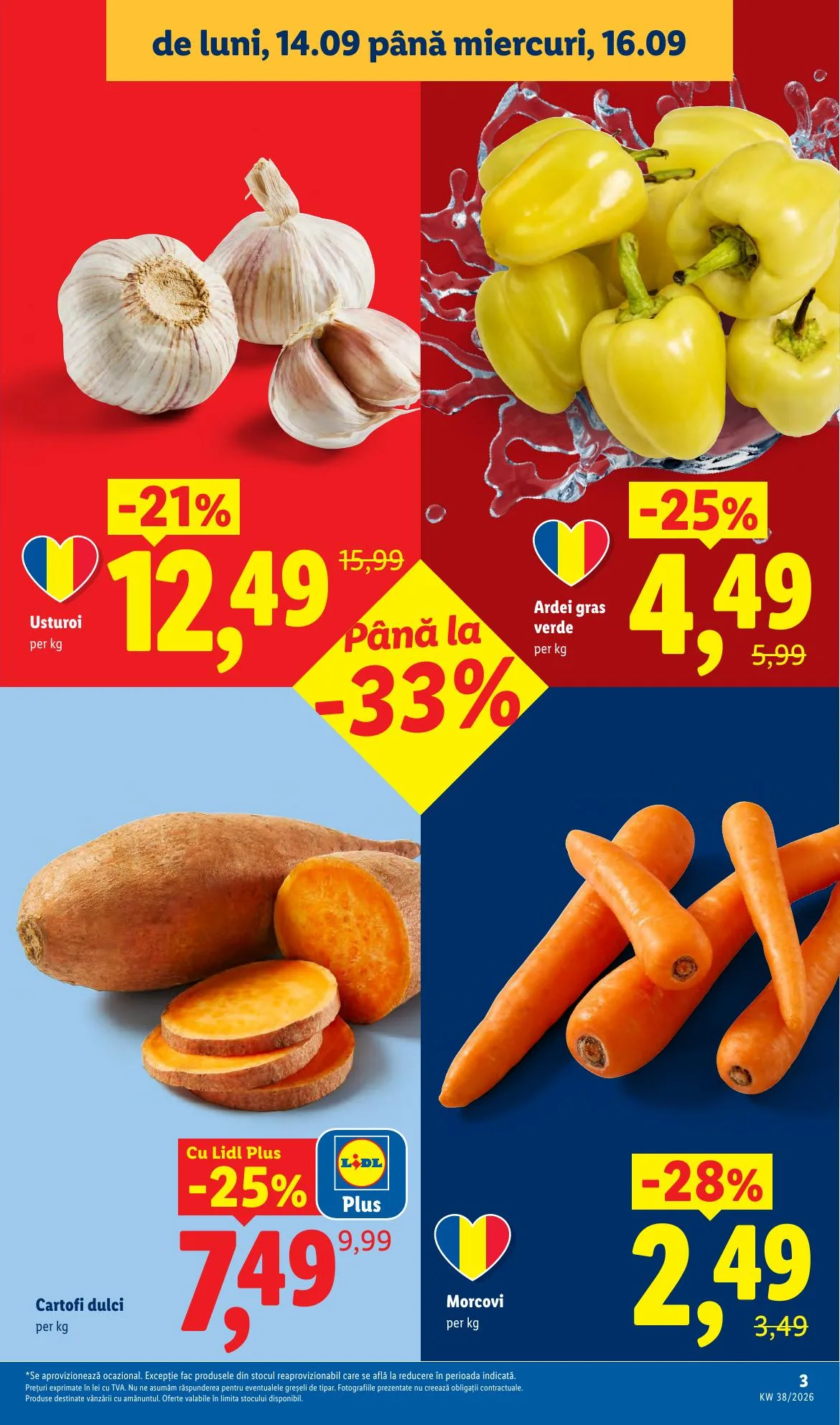 Lidl akciós újság Románia 09.14–09.20 – 3. oldal
