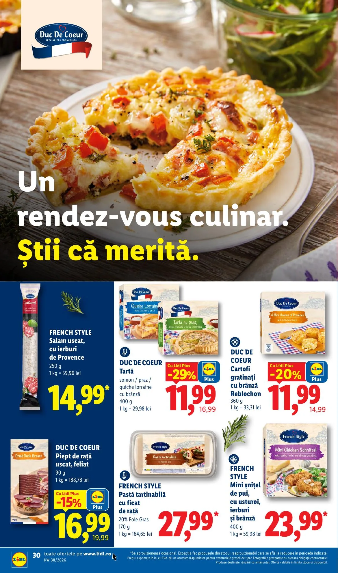Lidl akciós újság Románia 09.14–09.20 – 30. oldal