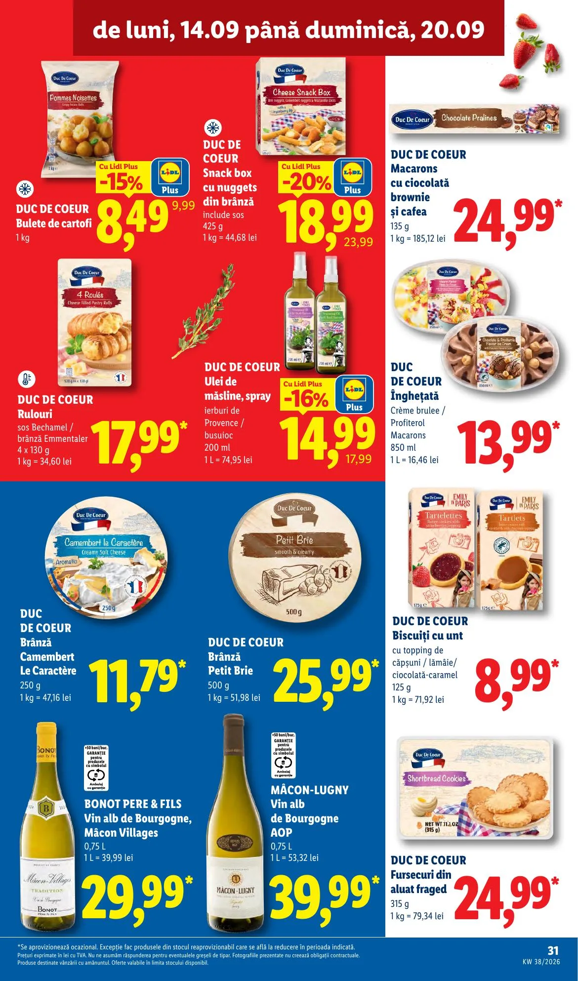 Lidl akciós újság Románia 09.14–09.20 – 31. oldal