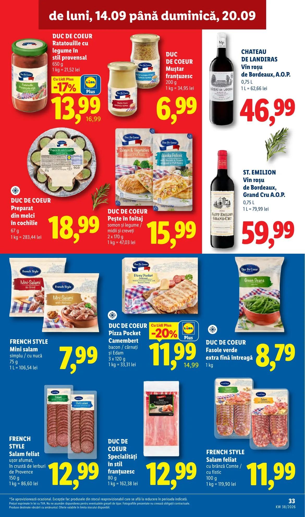 Lidl akciós újság Románia 09.14–09.20 – 33. oldal