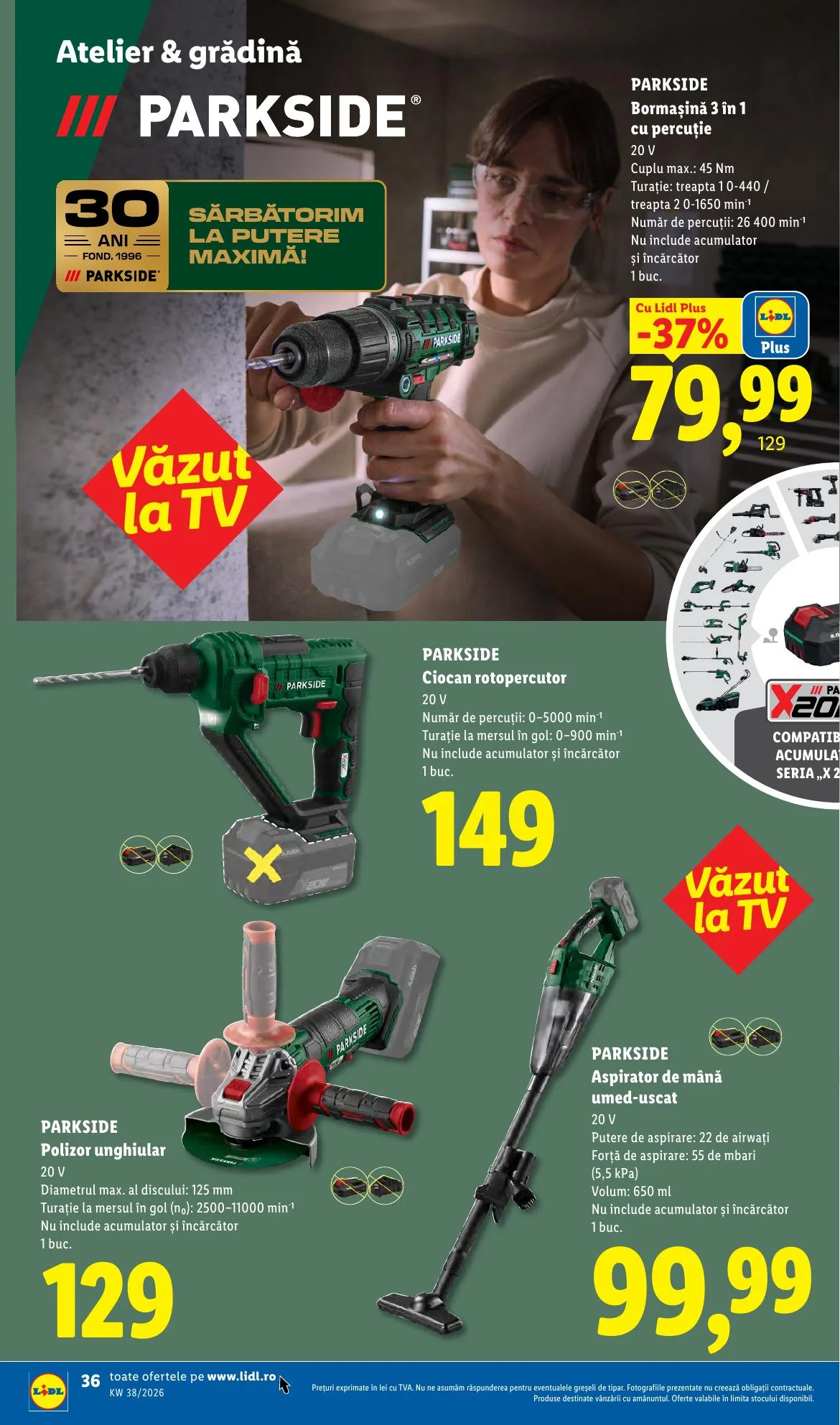 Lidl akciós újság Románia 09.14–09.20 – 36. oldal
