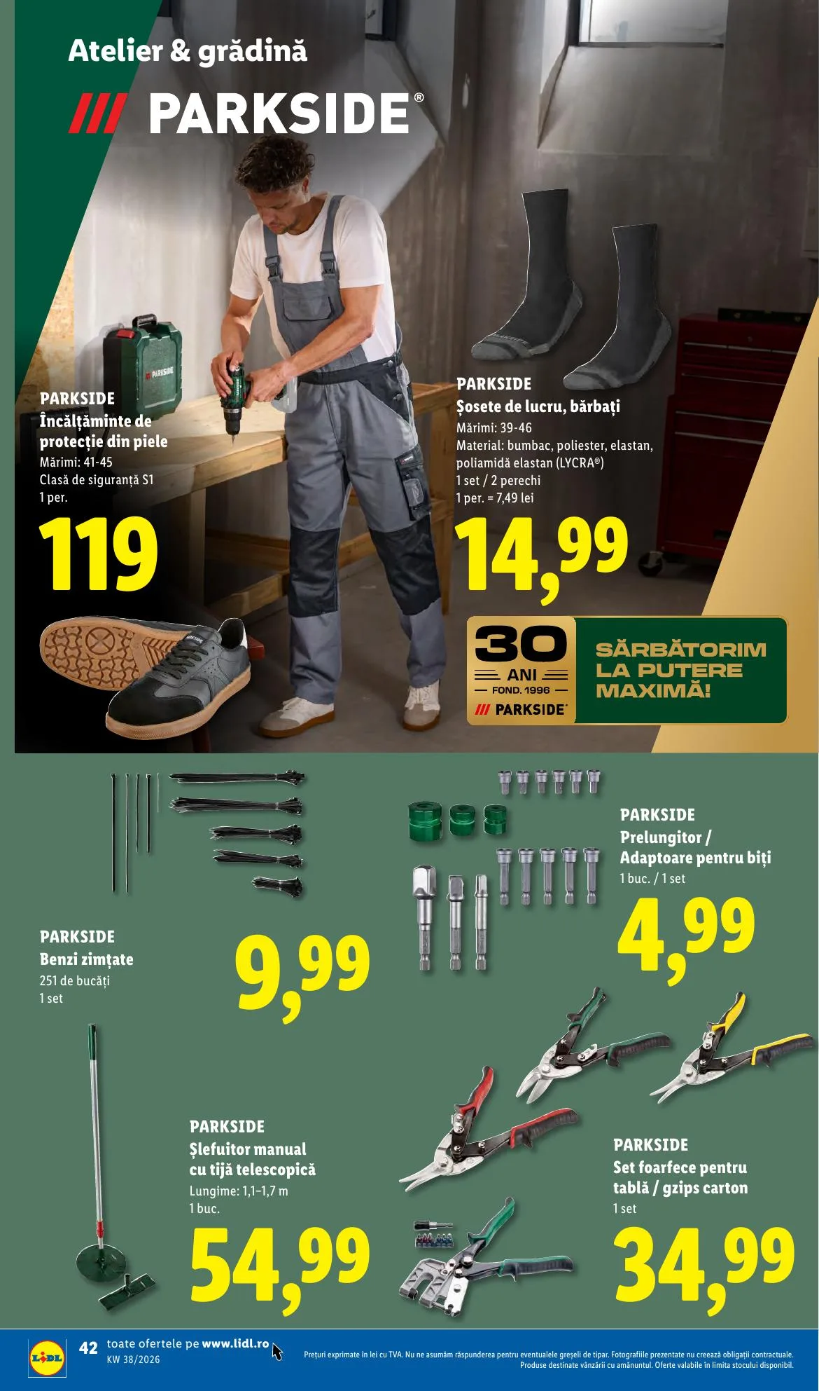Lidl akciós újság Románia 09.14–09.20 – 42. oldal