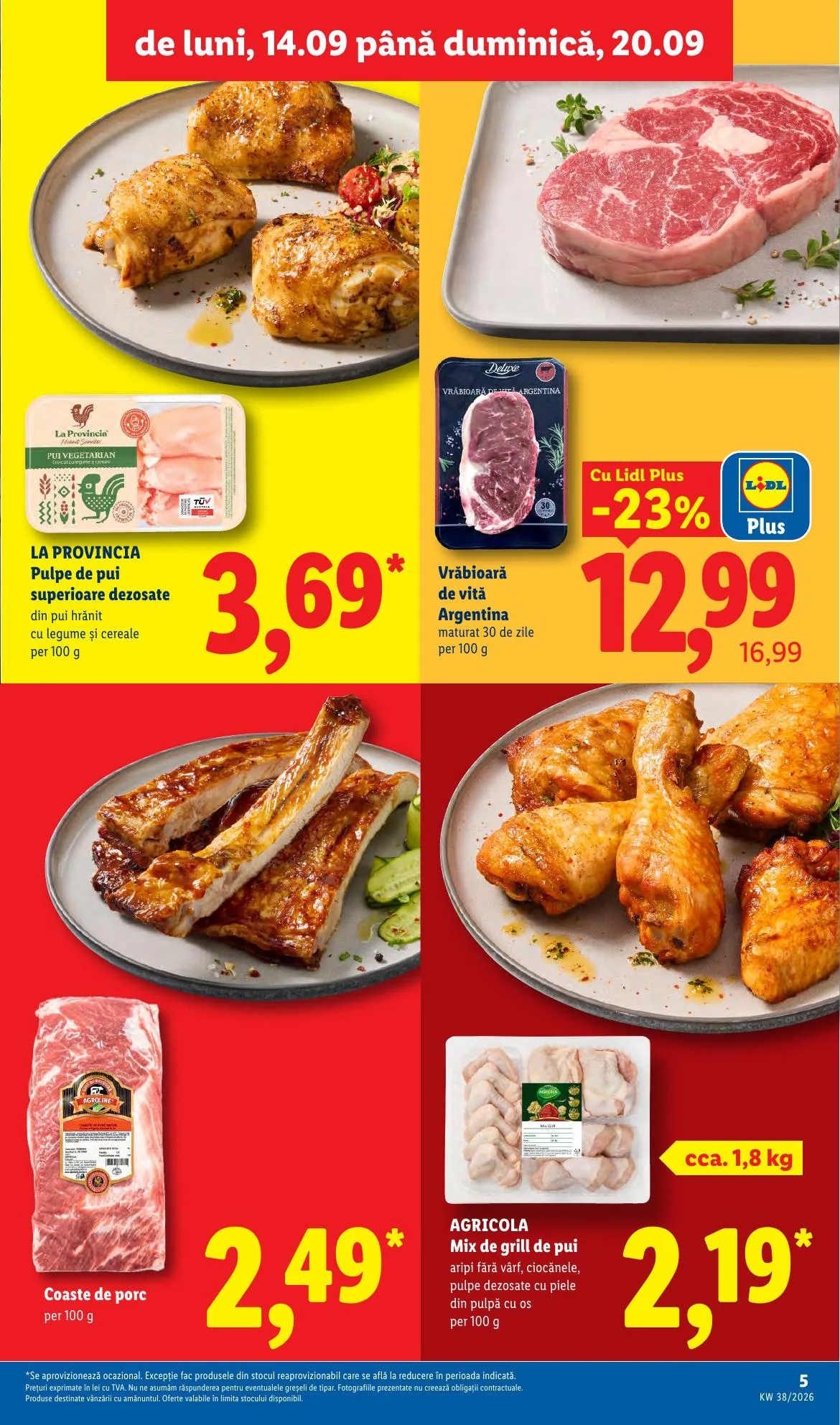 Lidl akciós újság Románia 09.14–09.20 – 5. oldal