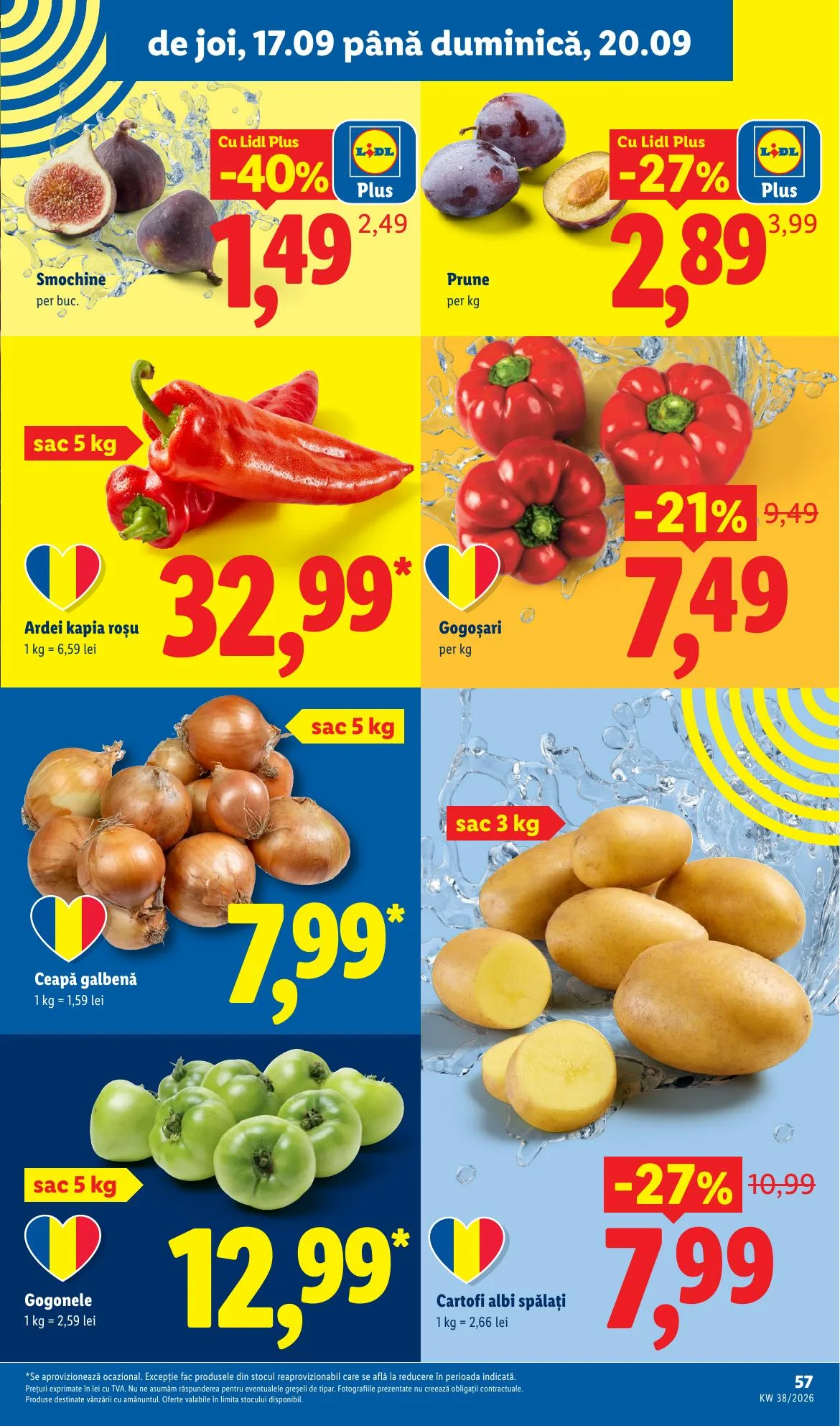 Lidl akciós újság Románia 09.14–09.20 – 57. oldal