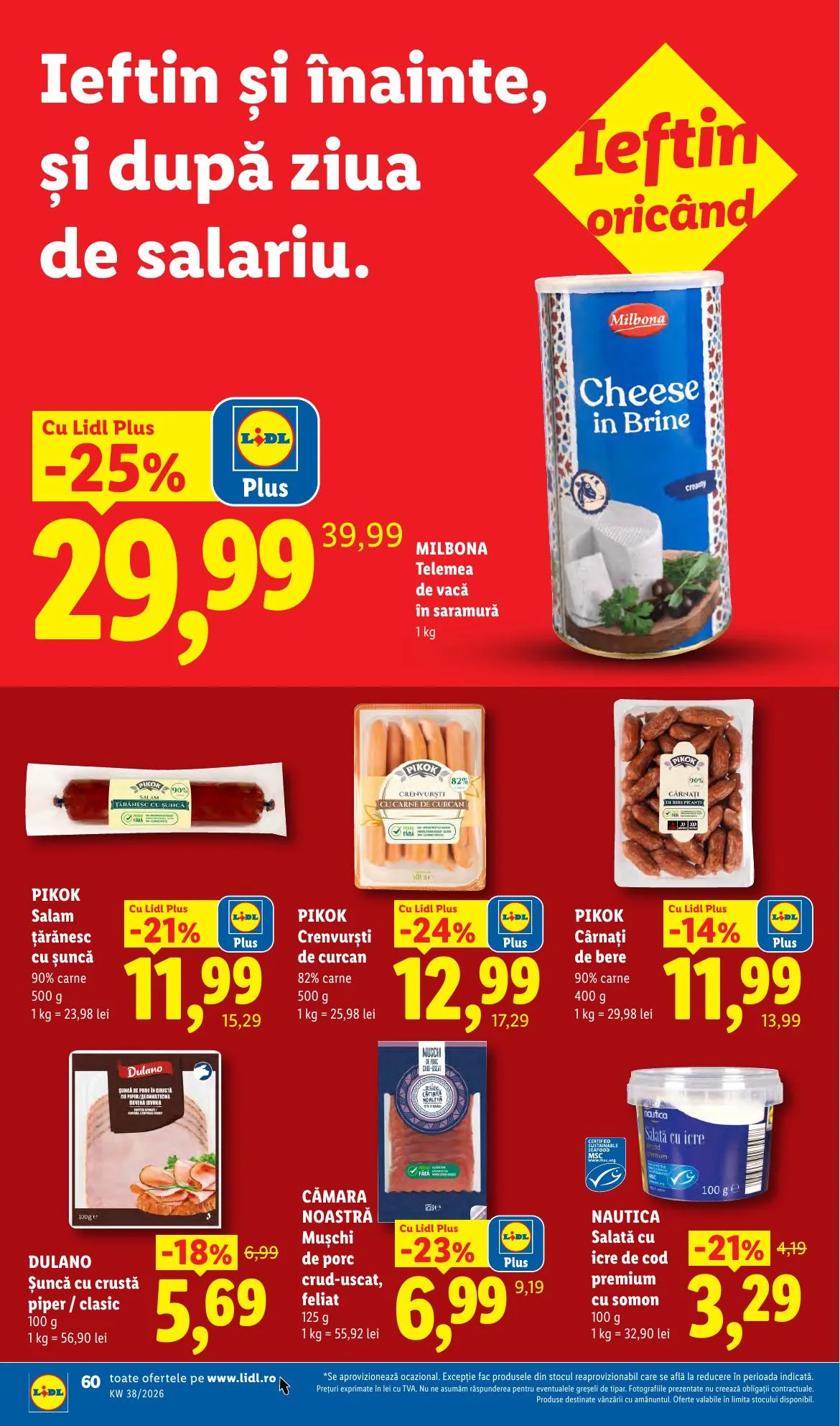 Lidl akciós újság Románia 09.14–09.20 – 60. oldal