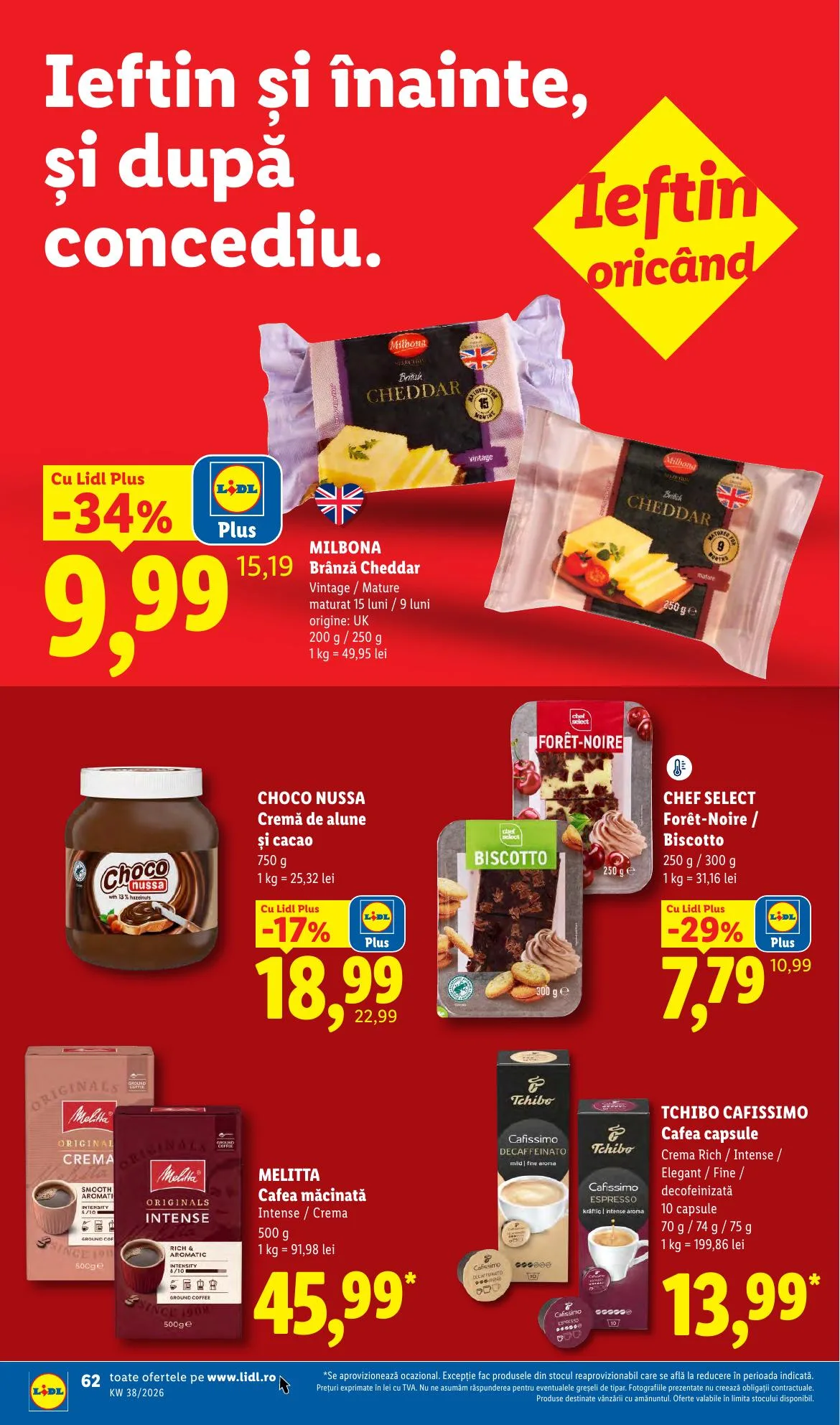 Lidl akciós újság Románia 09.14–09.20 – 62. oldal