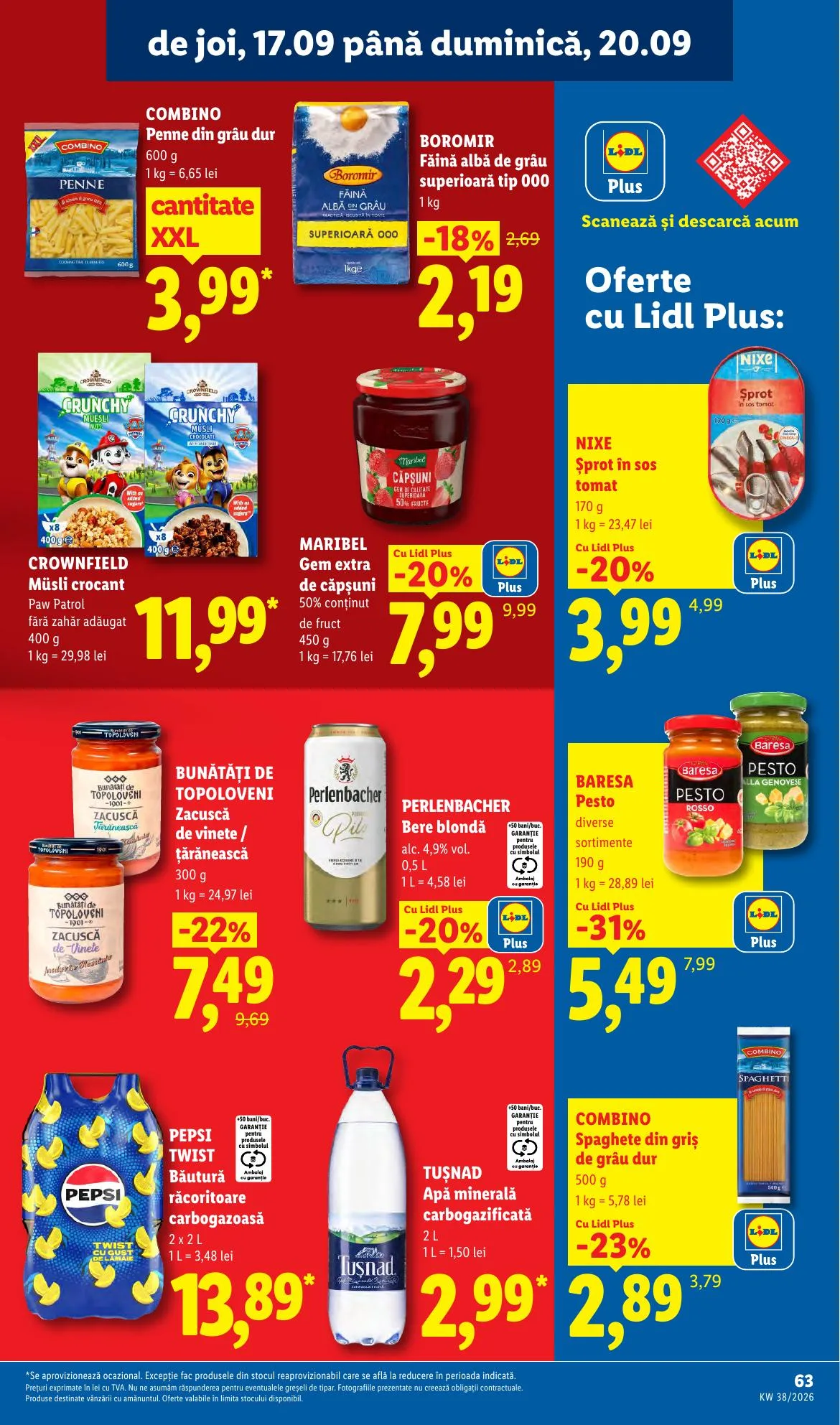 Lidl akciós újság Románia 09.14–09.20 – 63. oldal