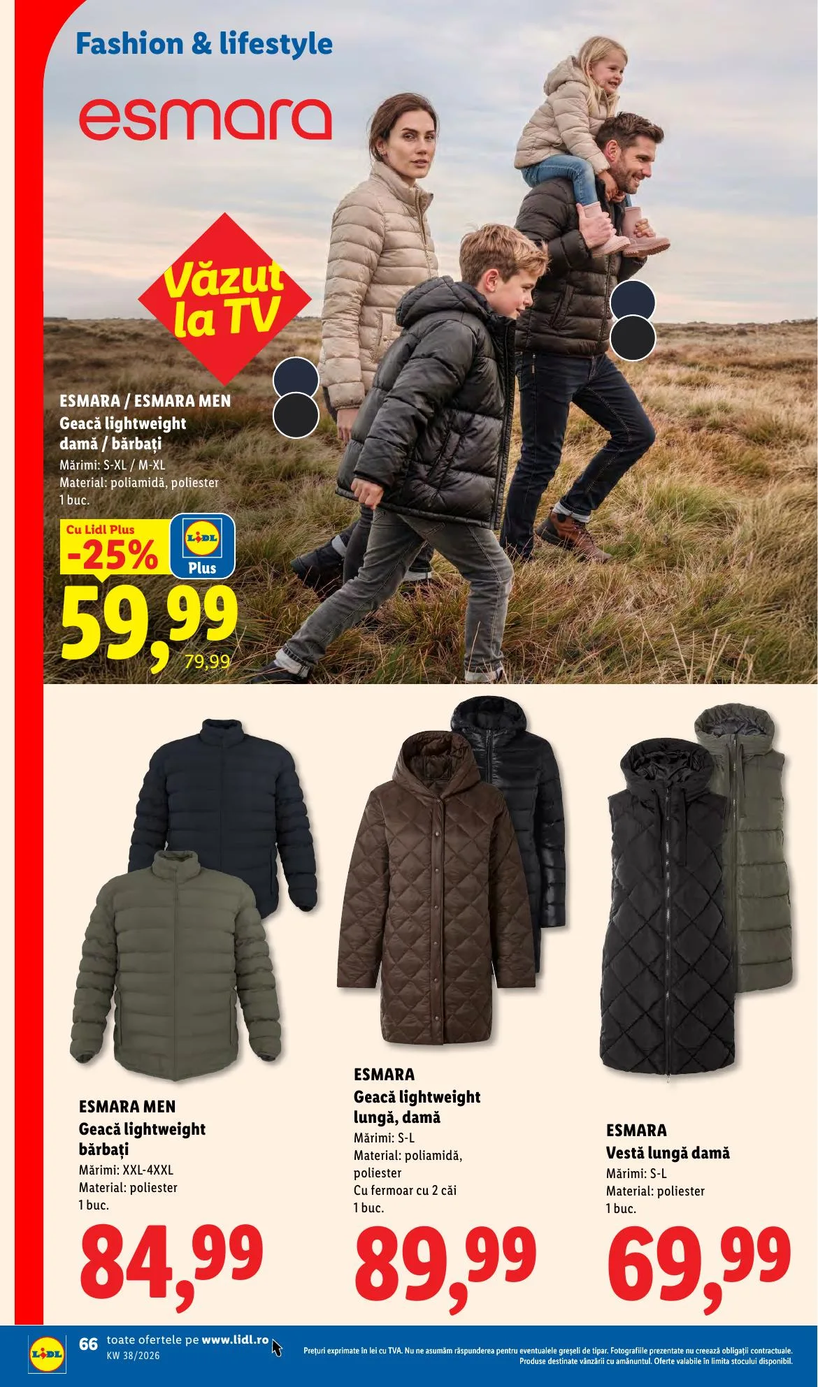Lidl akciós újság Románia 09.14–09.20 – 66. oldal