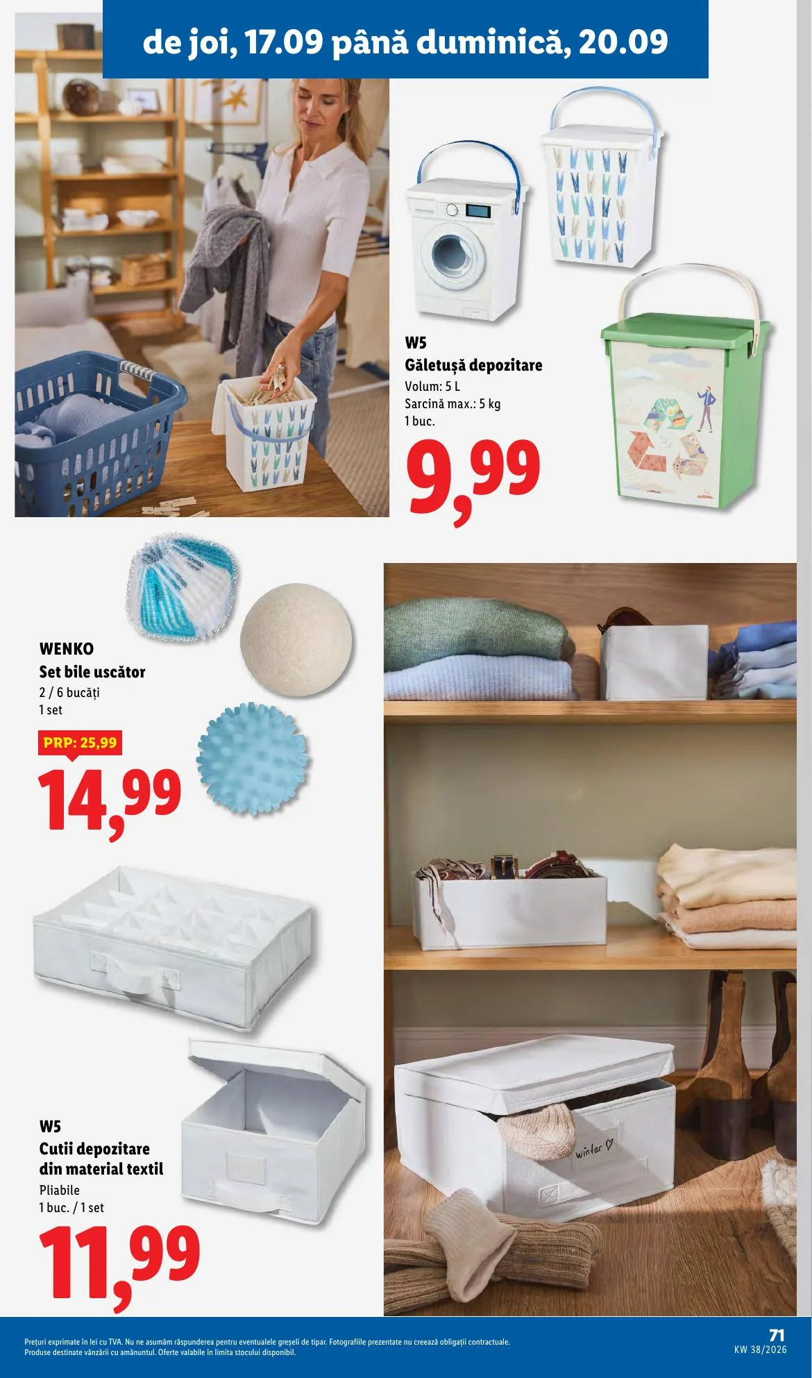 Lidl akciós újság Románia 09.14–09.20 – 71. oldal