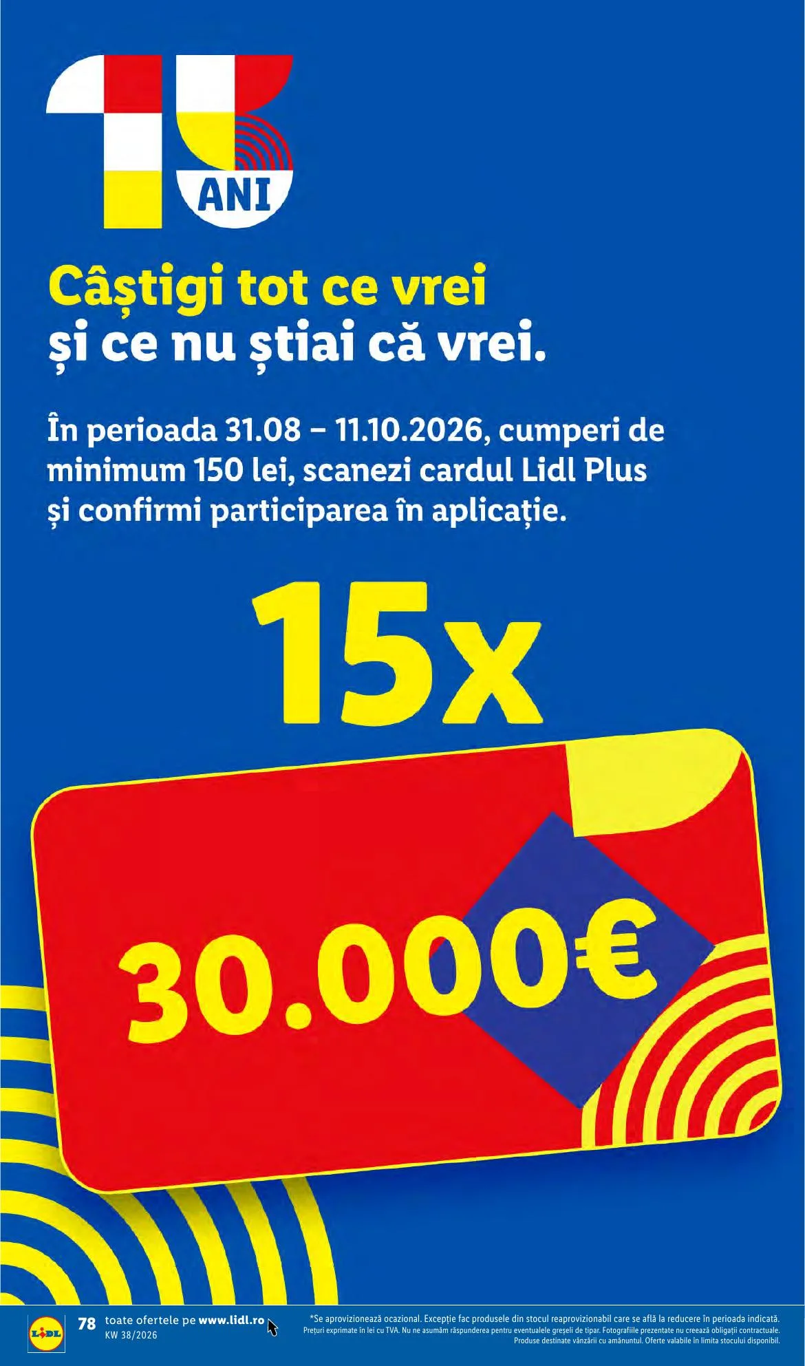 Lidl akciós újság Románia 09.14–09.20 – 78. oldal