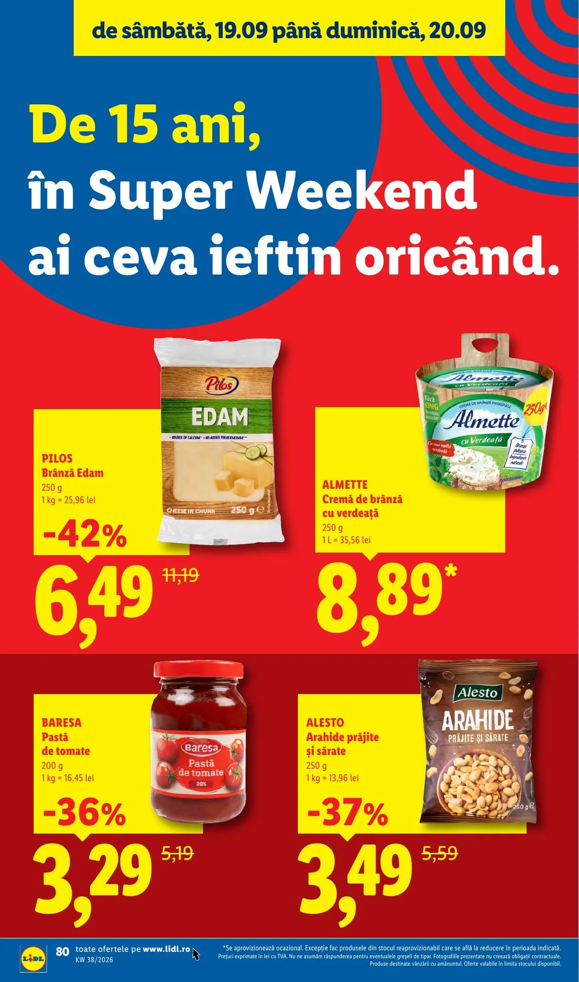 Lidl akciós újság Románia 09.14–09.20 – 80. oldal