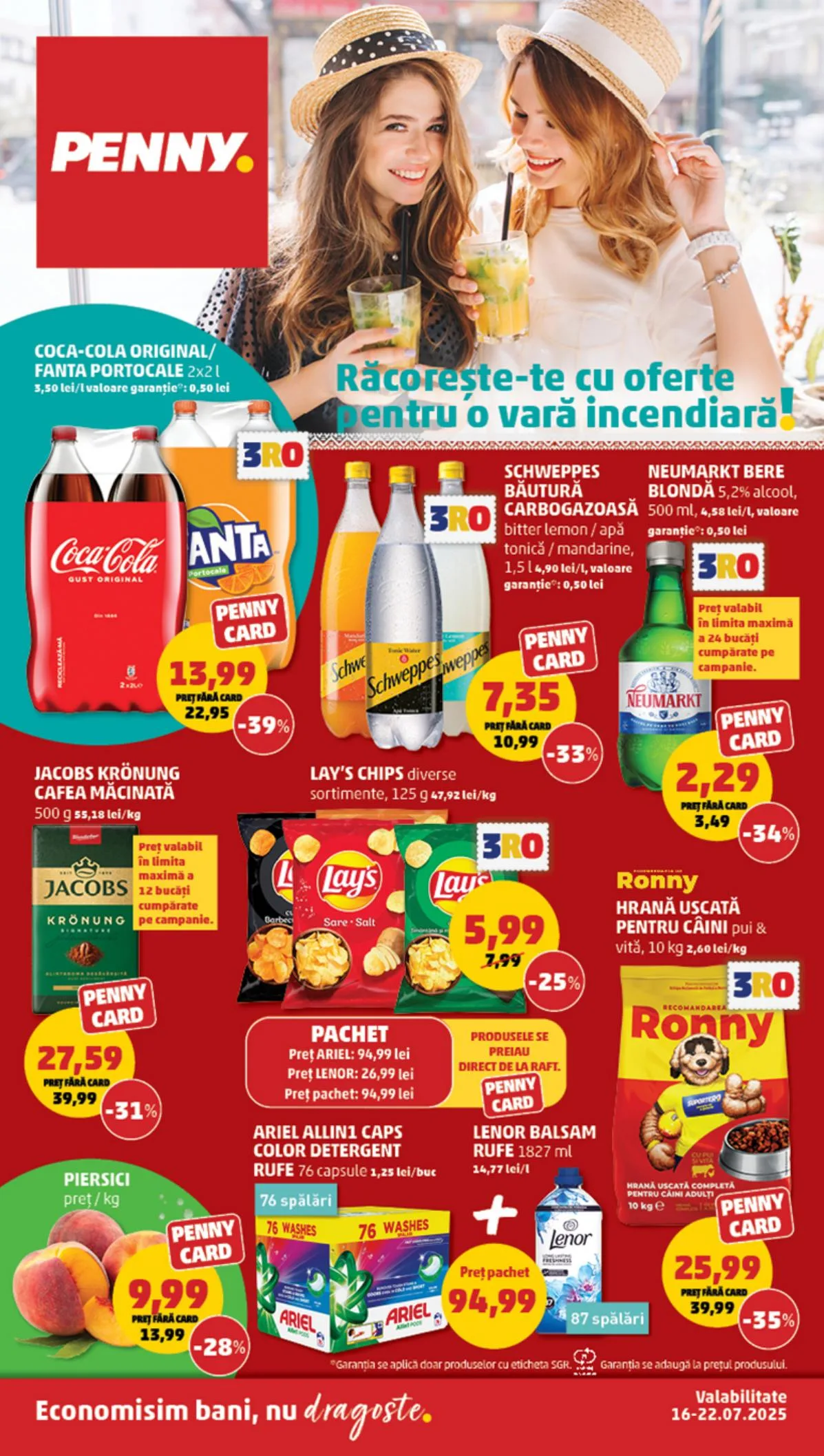 Penny akciós újság Románia 07.16–07.22