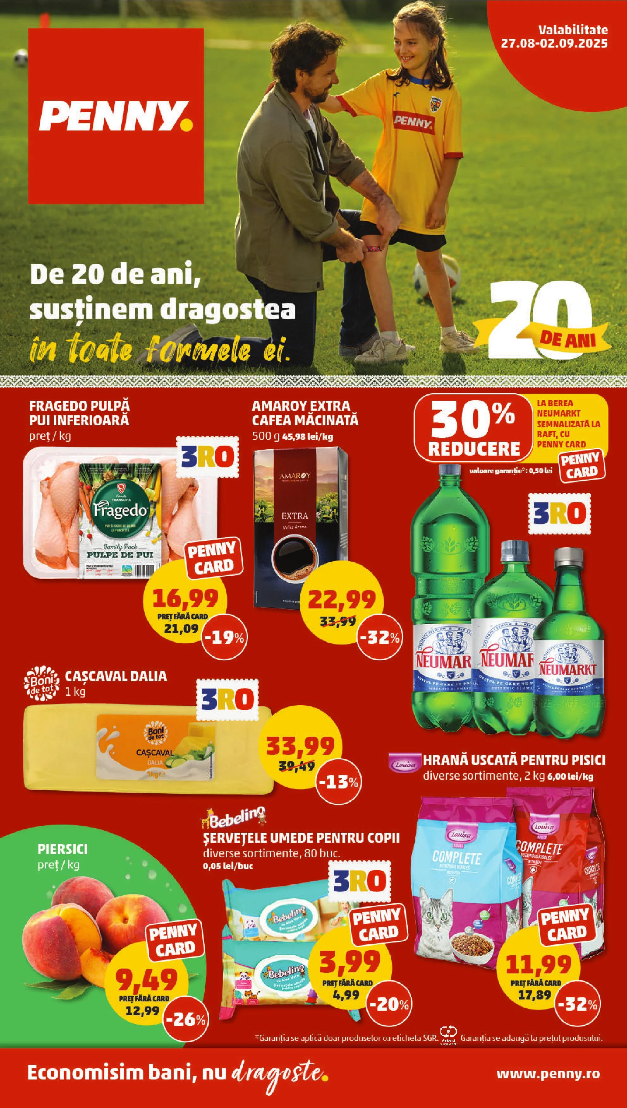 Penny akciós újság Románia 08.27–09.02