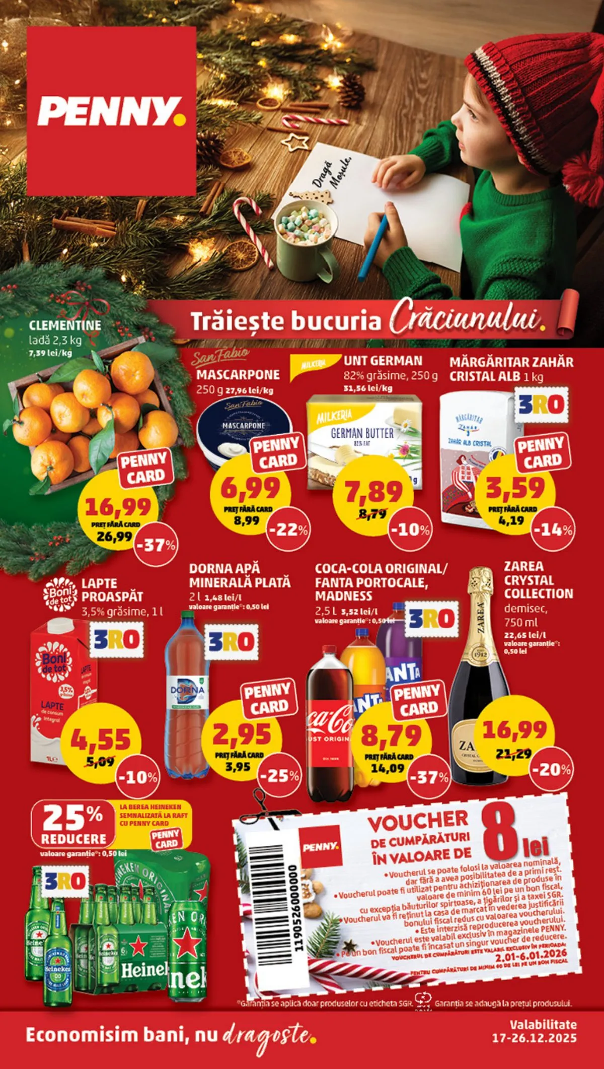 Penny akciós újság Románia 12.17–12.26