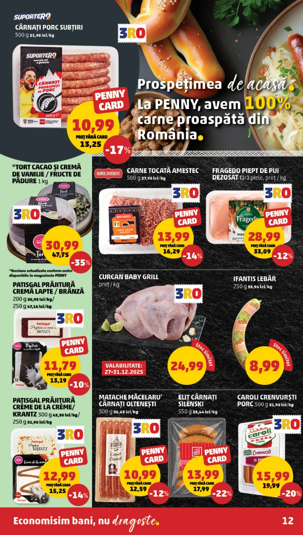 Penny akciós újság Románia 12.27–01.06 – 12. oldal