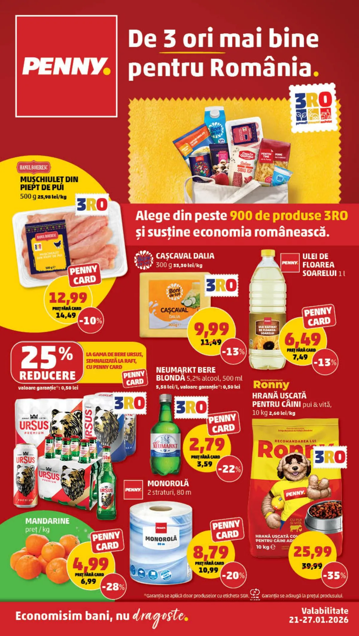 Penny akciós újság Románia 01.21–01.27