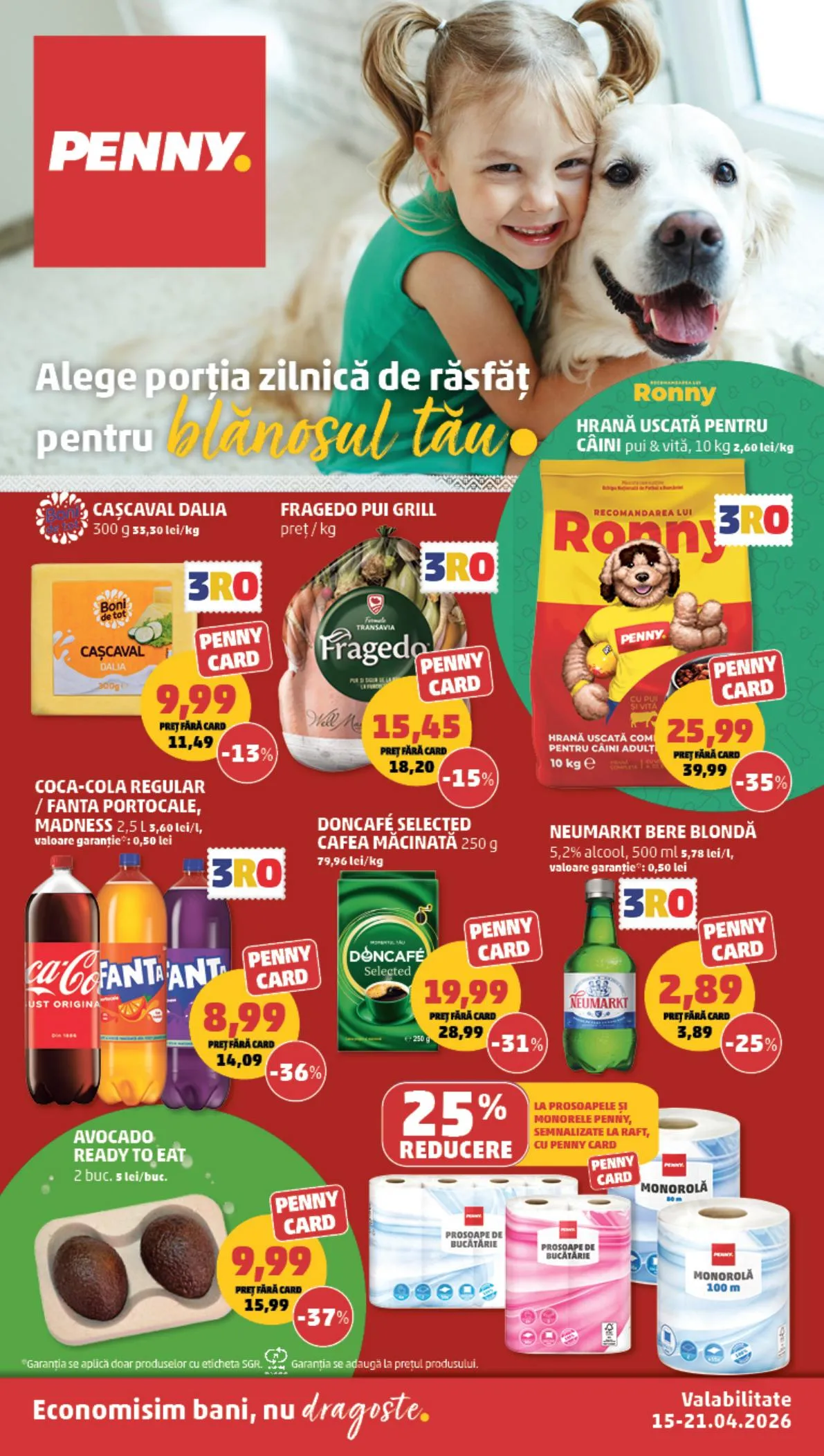 Penny akciós újság Románia 04.15–04.21