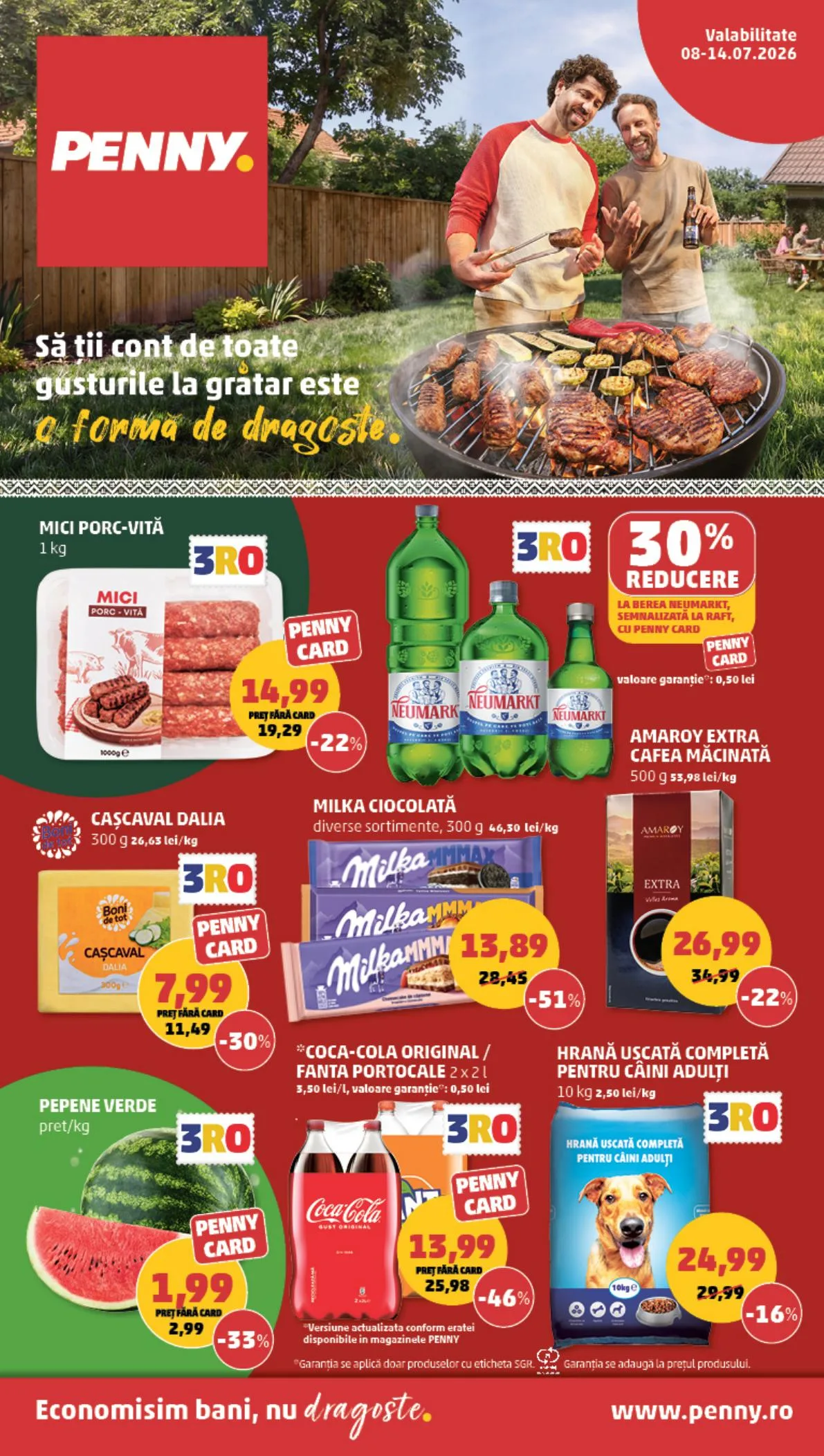 Penny akciós újság Románia 07.08–07.14