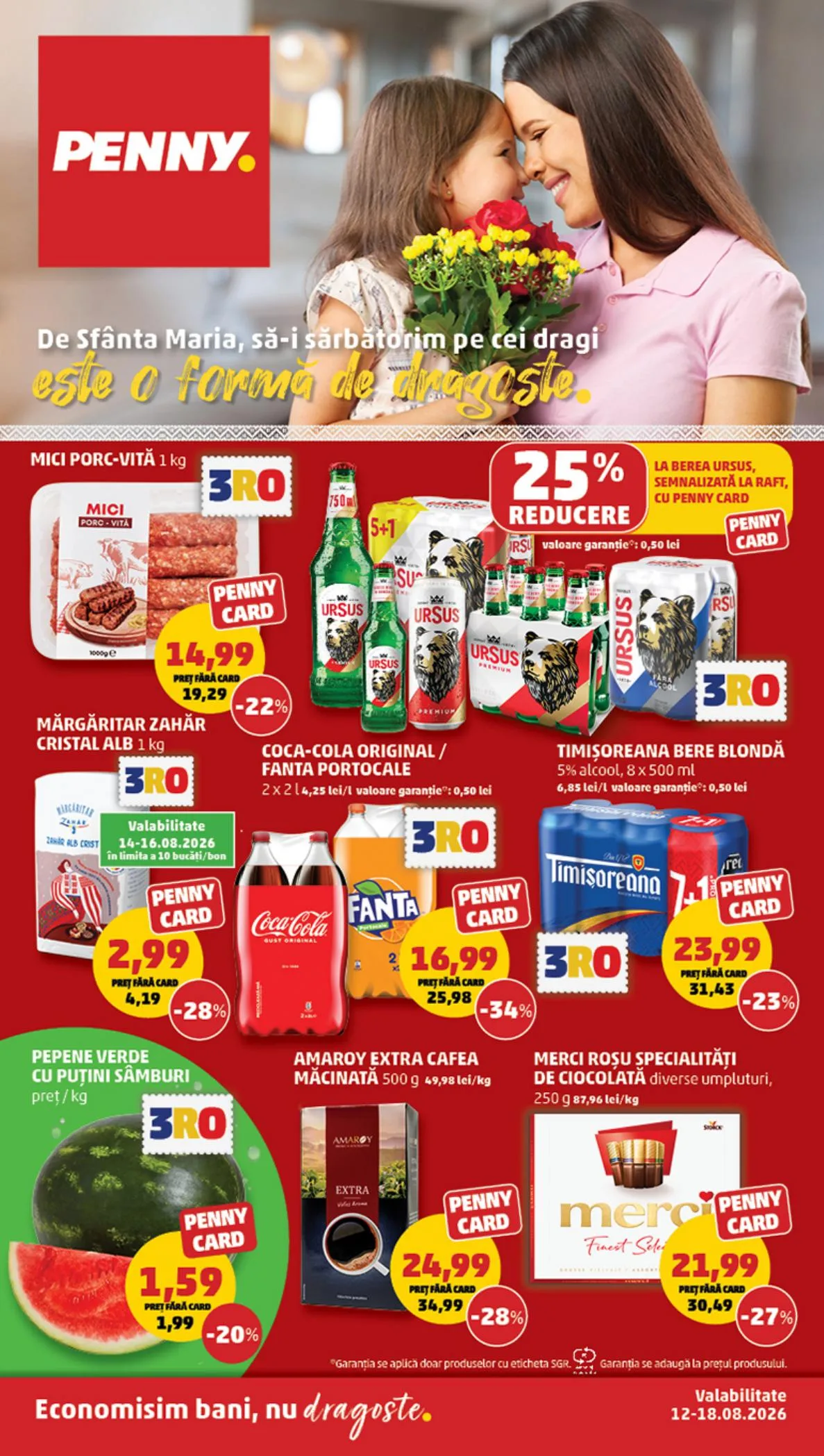 Penny akciós újság Románia 08.12–08.18