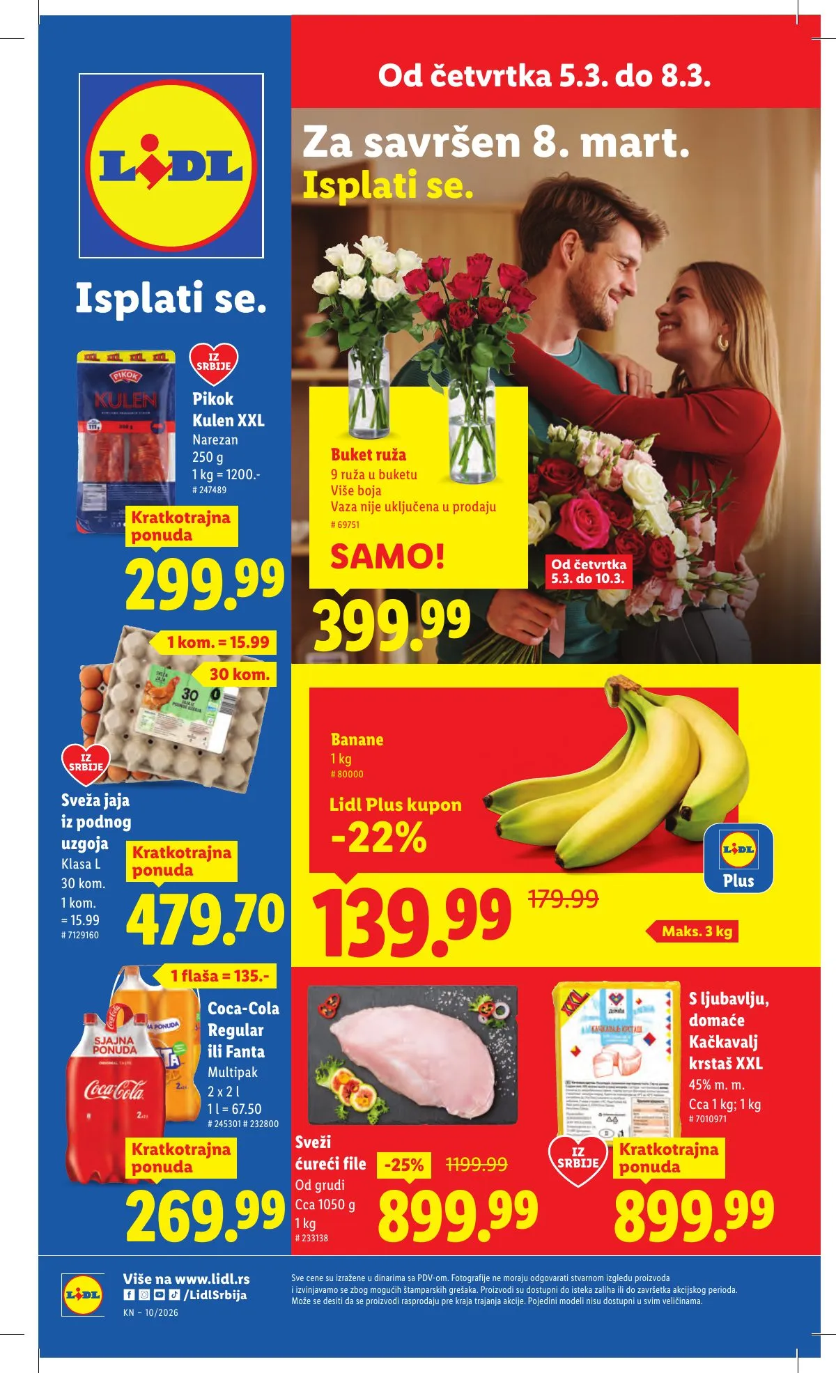 Lidl akciós újság Szerbia 03.05–03.11