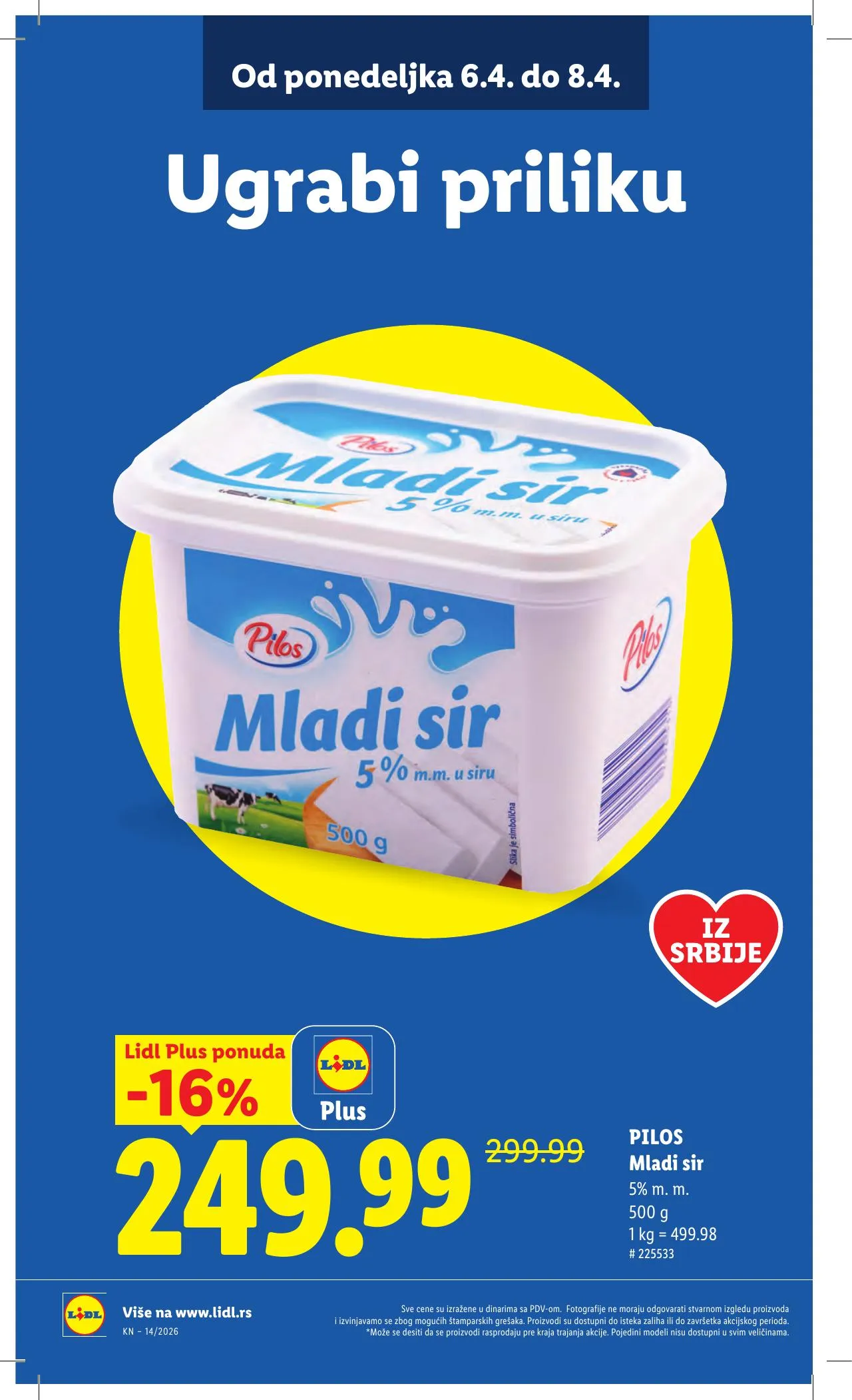Lidl akciós újság Szerbia 04.02–04.08 – 14. oldal