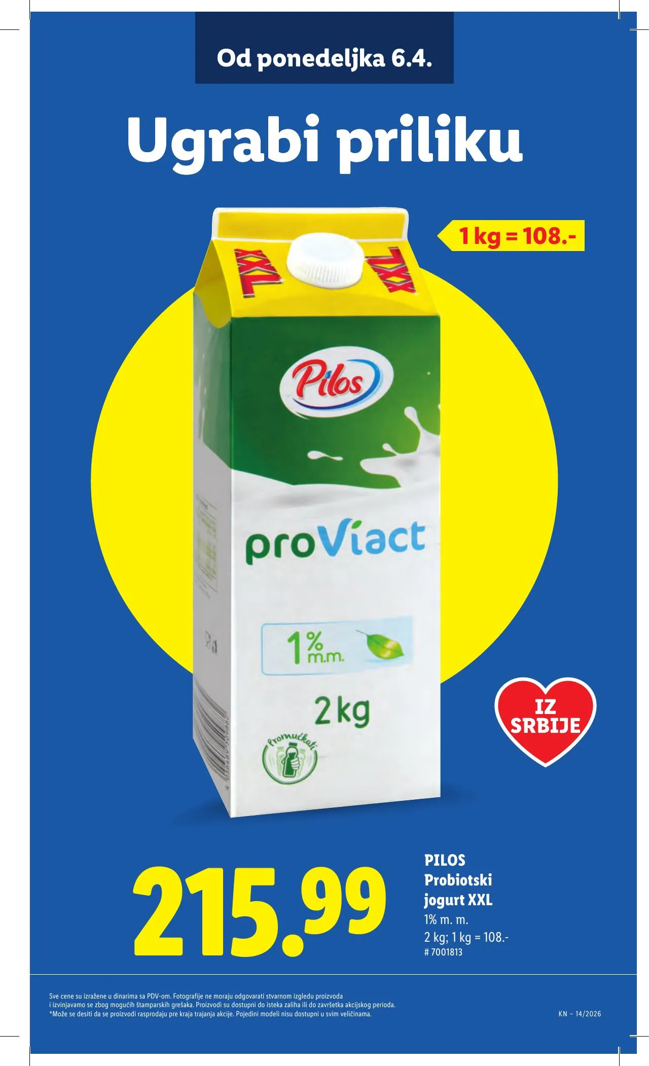 Lidl akciós újság Szerbia 04.02–04.08 – 15. oldal