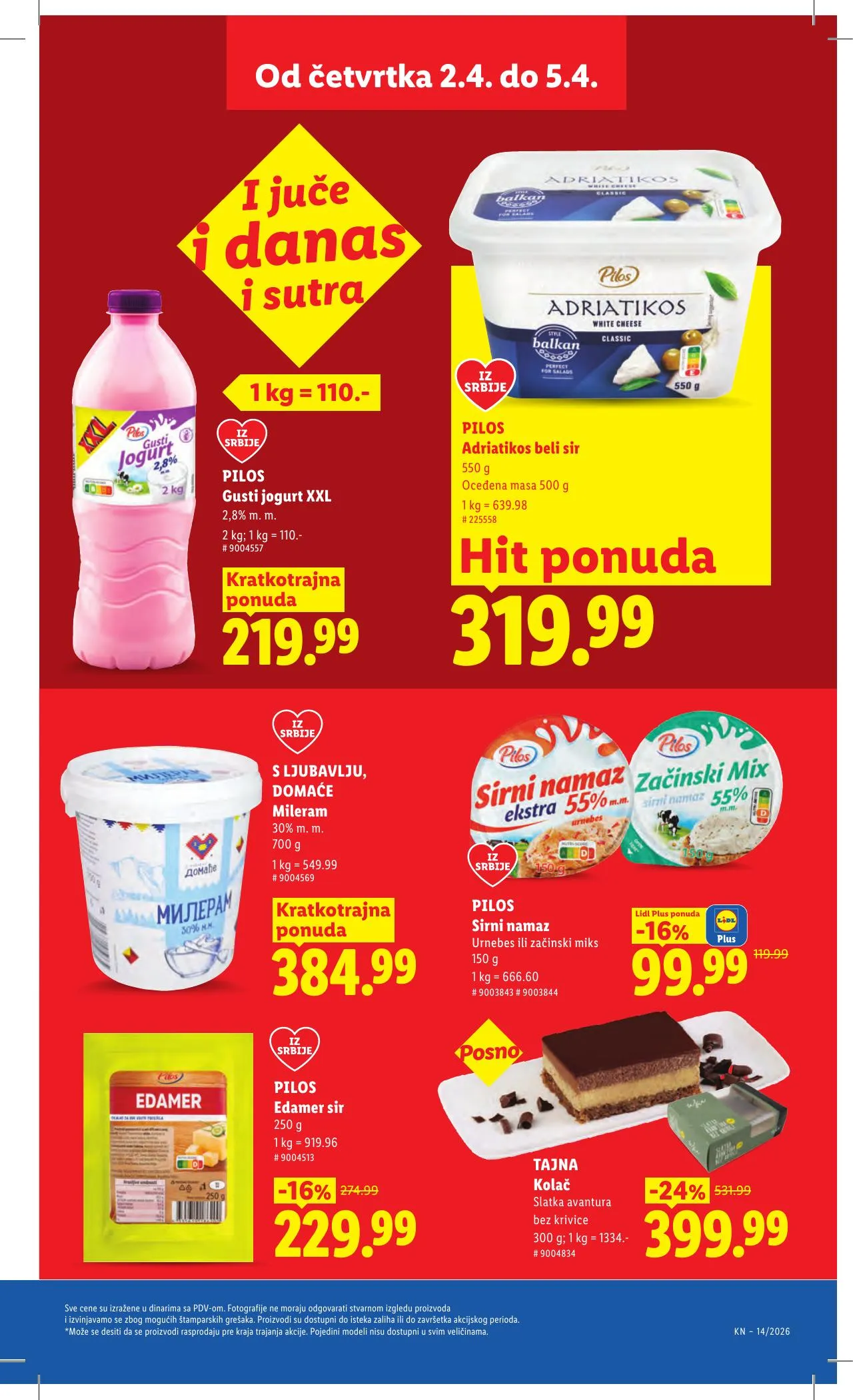 Lidl akciós újság Szerbia 04.02–04.08 – 23. oldal